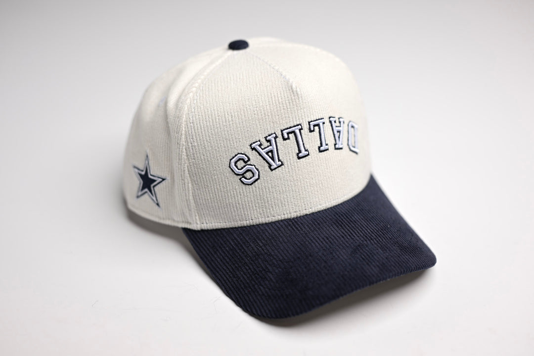 True Brvnd Hat upside down DALLAS Cowboys 100% Authentic Sold Out  CYAN/BLACK : สำนักงานสิทธิประโยชน์ มหาวิทยาลัยรังสิต