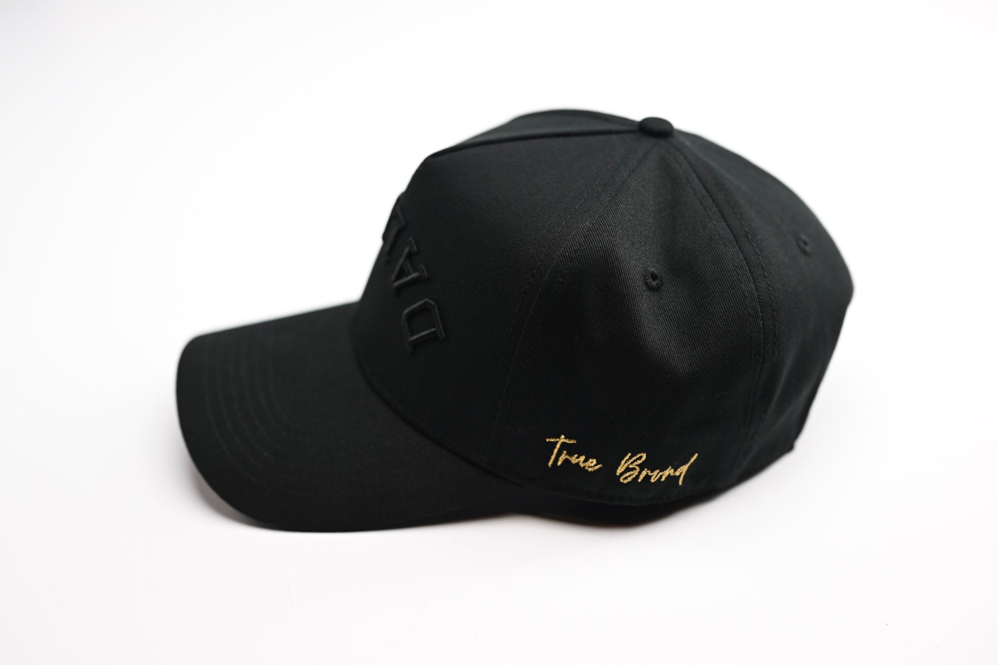 Precurved Dallas snapback - BLACK / BLACK