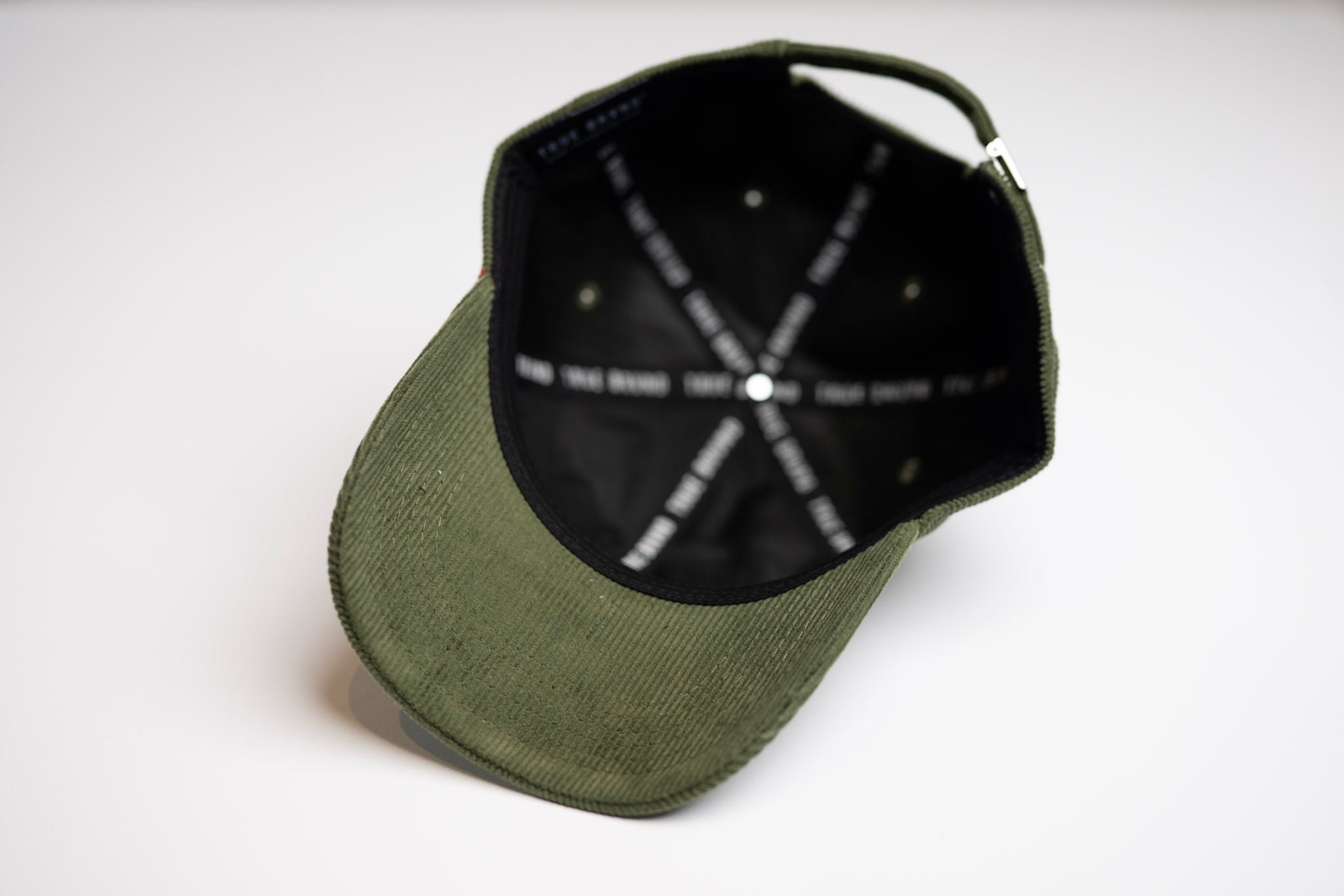 Dad Hat Corduroy - OLIVE tonal