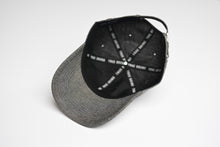 Load image into Gallery viewer, Denim Cotton Dad Hat - BLACK HEATHER