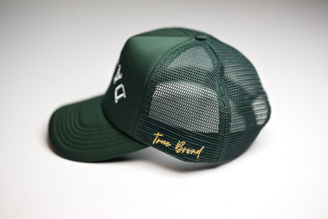 Trucker USD snapback - FOREST GREEN