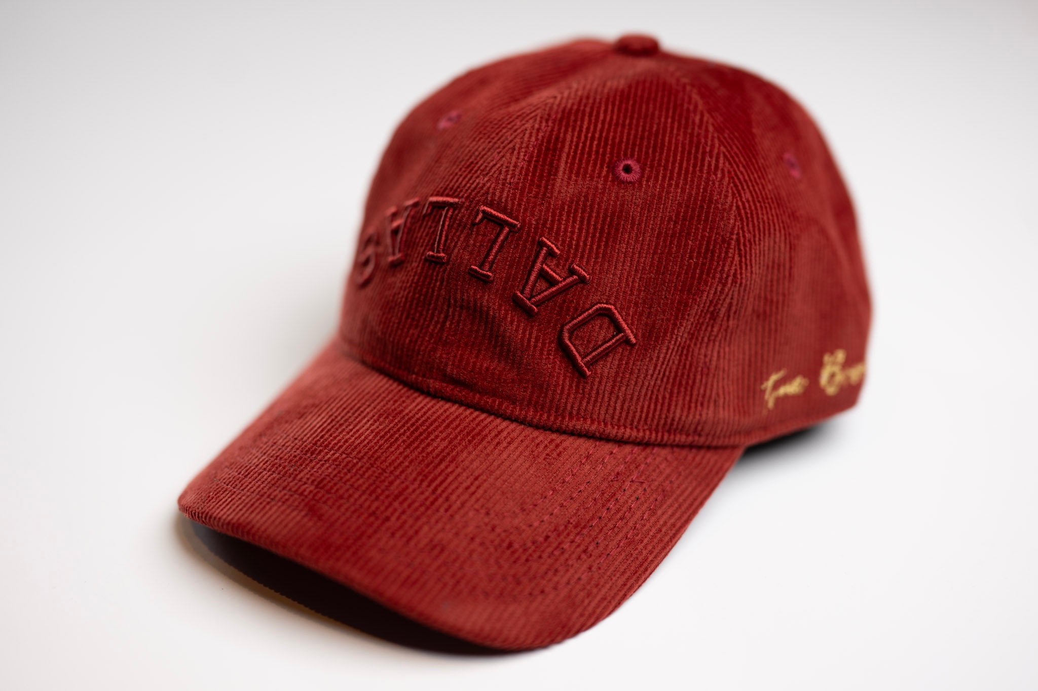 Dad Hat Corduroy - RUBY tonal