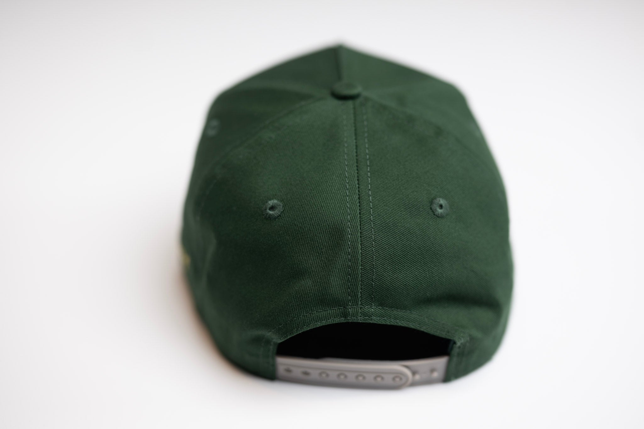 Precurved Dallas snapback - GRAY / FOREST GREEN