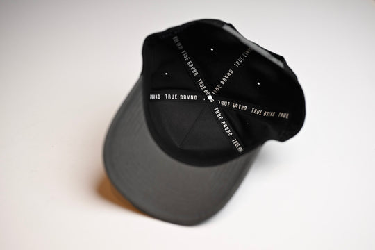 Precurved Dallas snapback -  CHARCOAL / BLACK