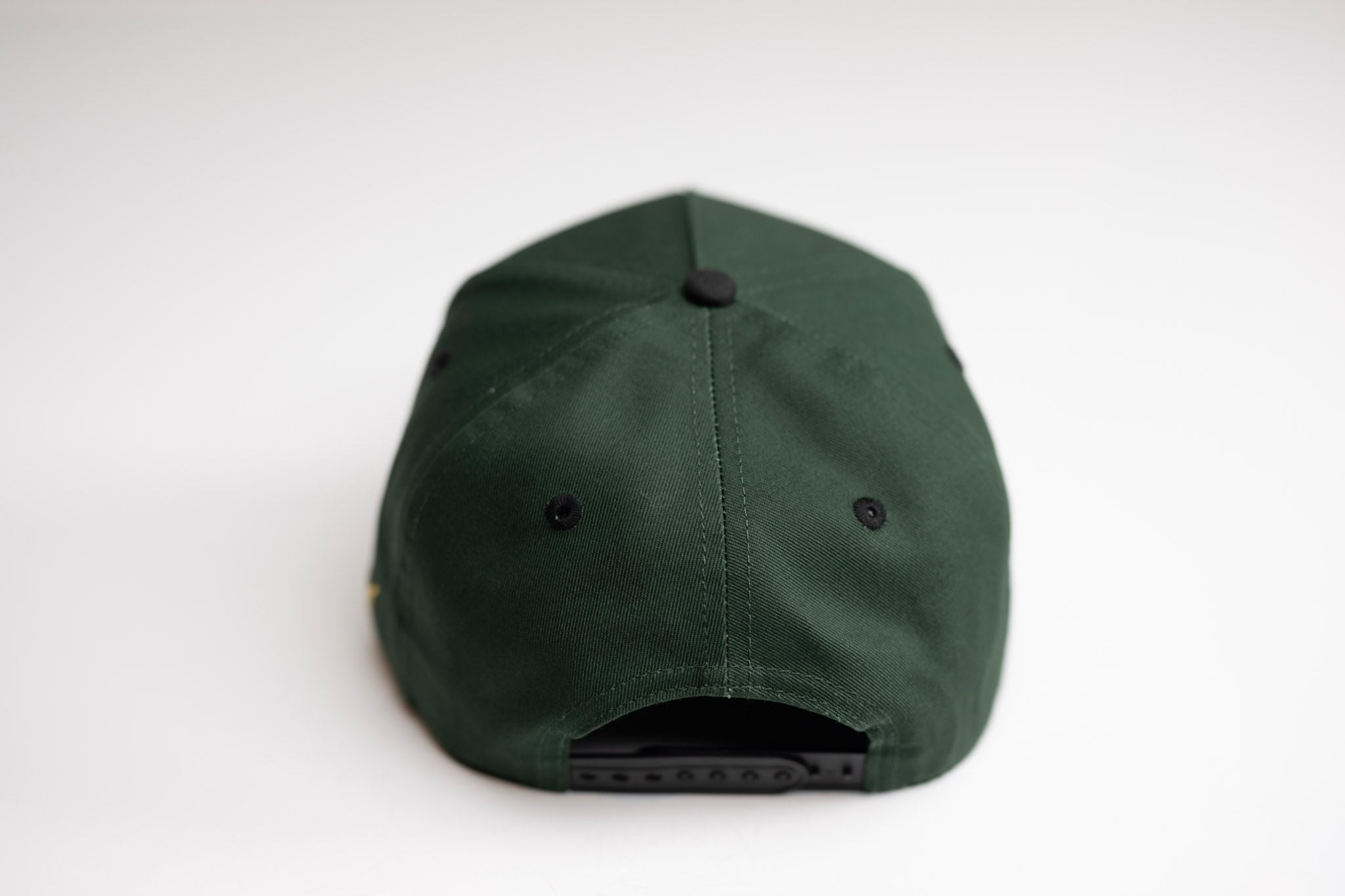 Precurved Dallas snapback - BLACK / FOREST GREEN