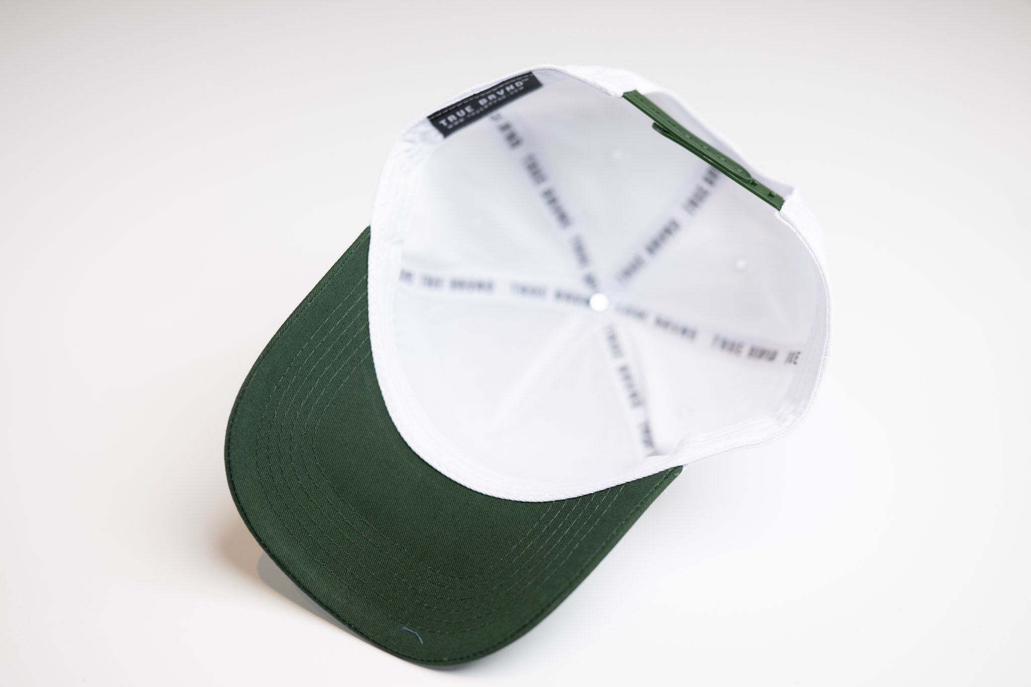 Precurved Dallas snapback - FOREST GREEN / WHITE