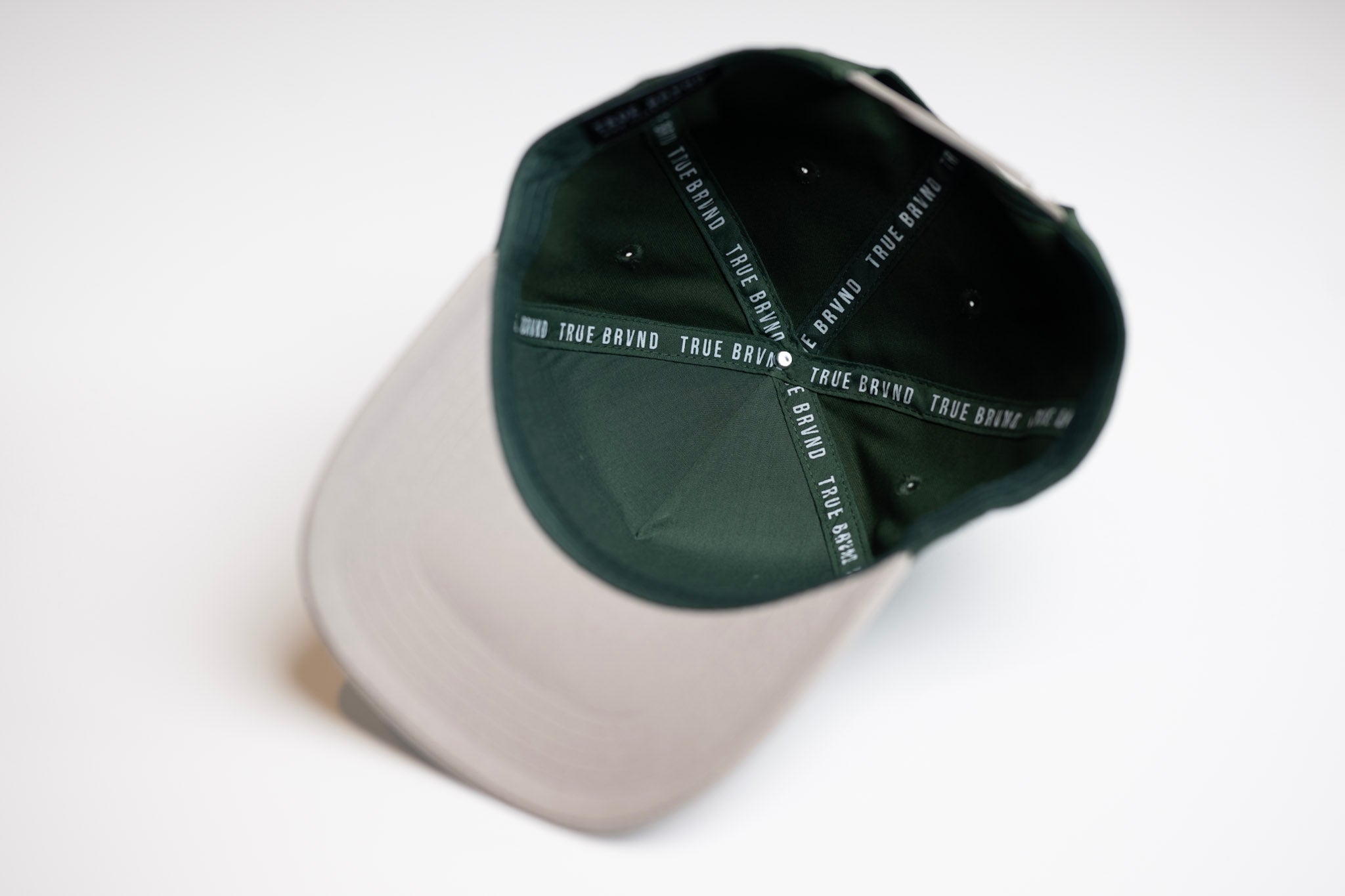 Precurved Dallas snapback - GRAY / FOREST GREEN