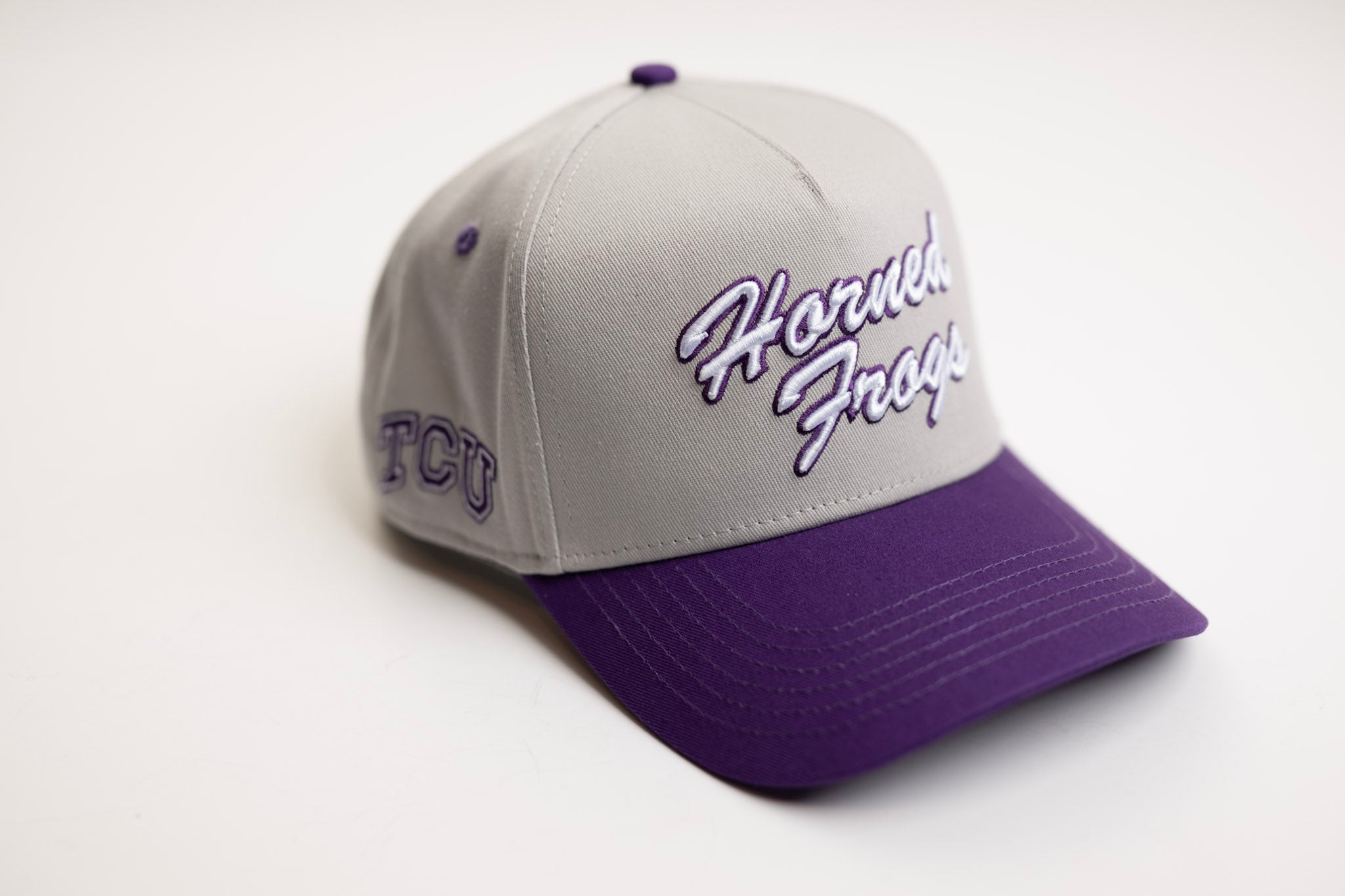 TCU x TRUE BRVND - PURPLE / GRAY SCRIPT