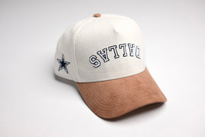Dallas Cowboys x True Brvnd - TAN / WHITE CORDUROY
