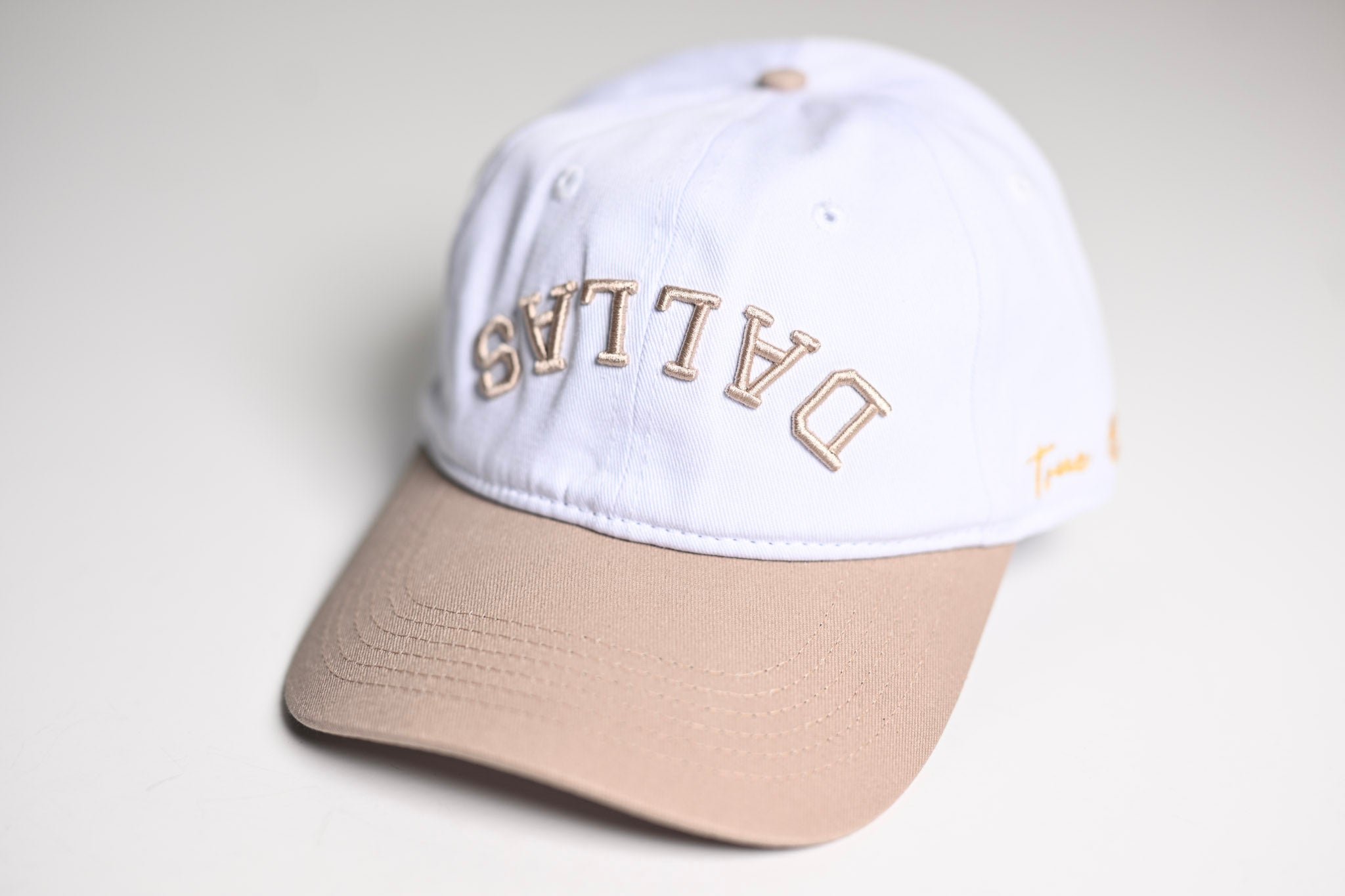 Dad Hat - TAUPE / WHITE