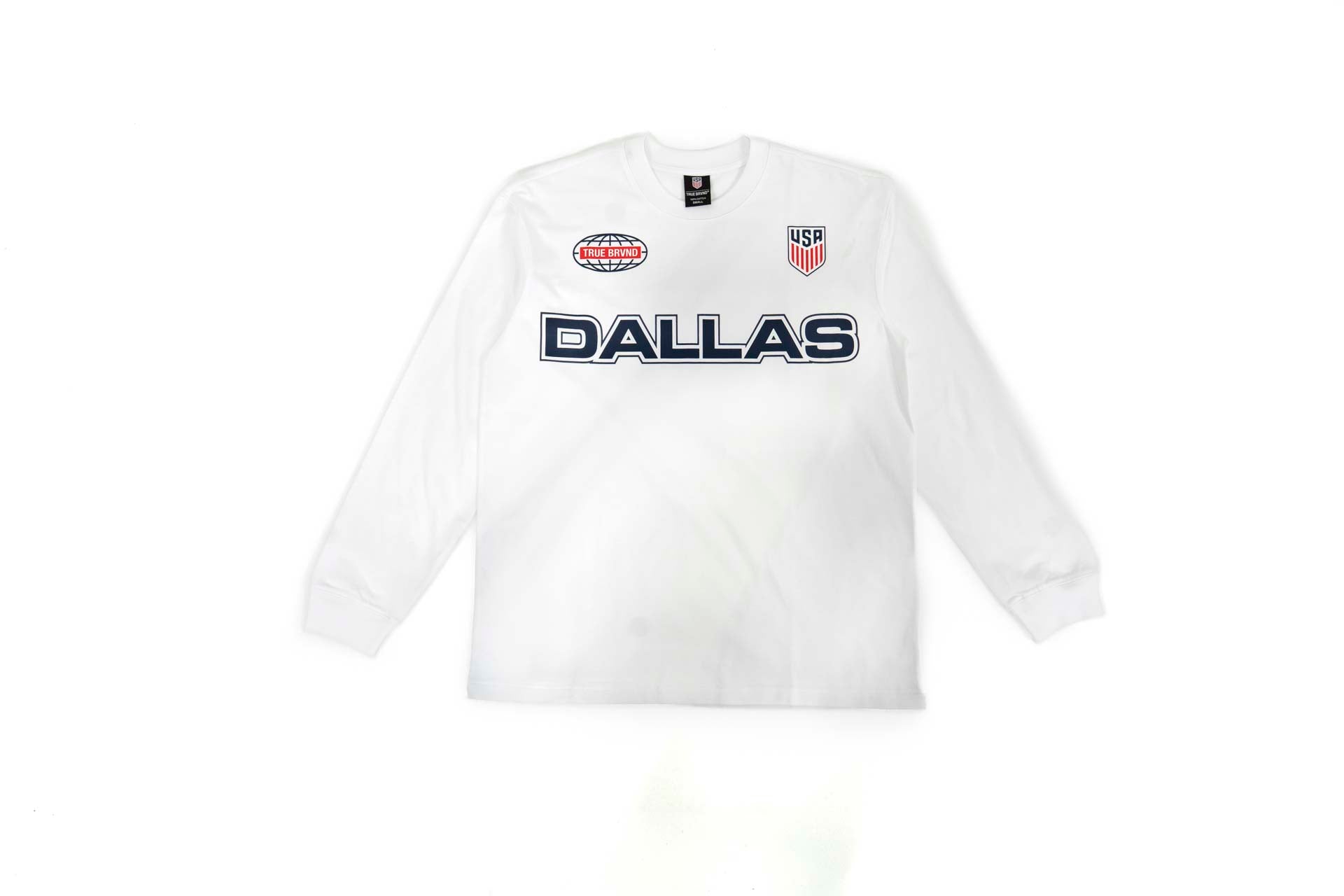 True Brvnd™ x USMNT - Dallas (WHITE) (Long Sleeve)