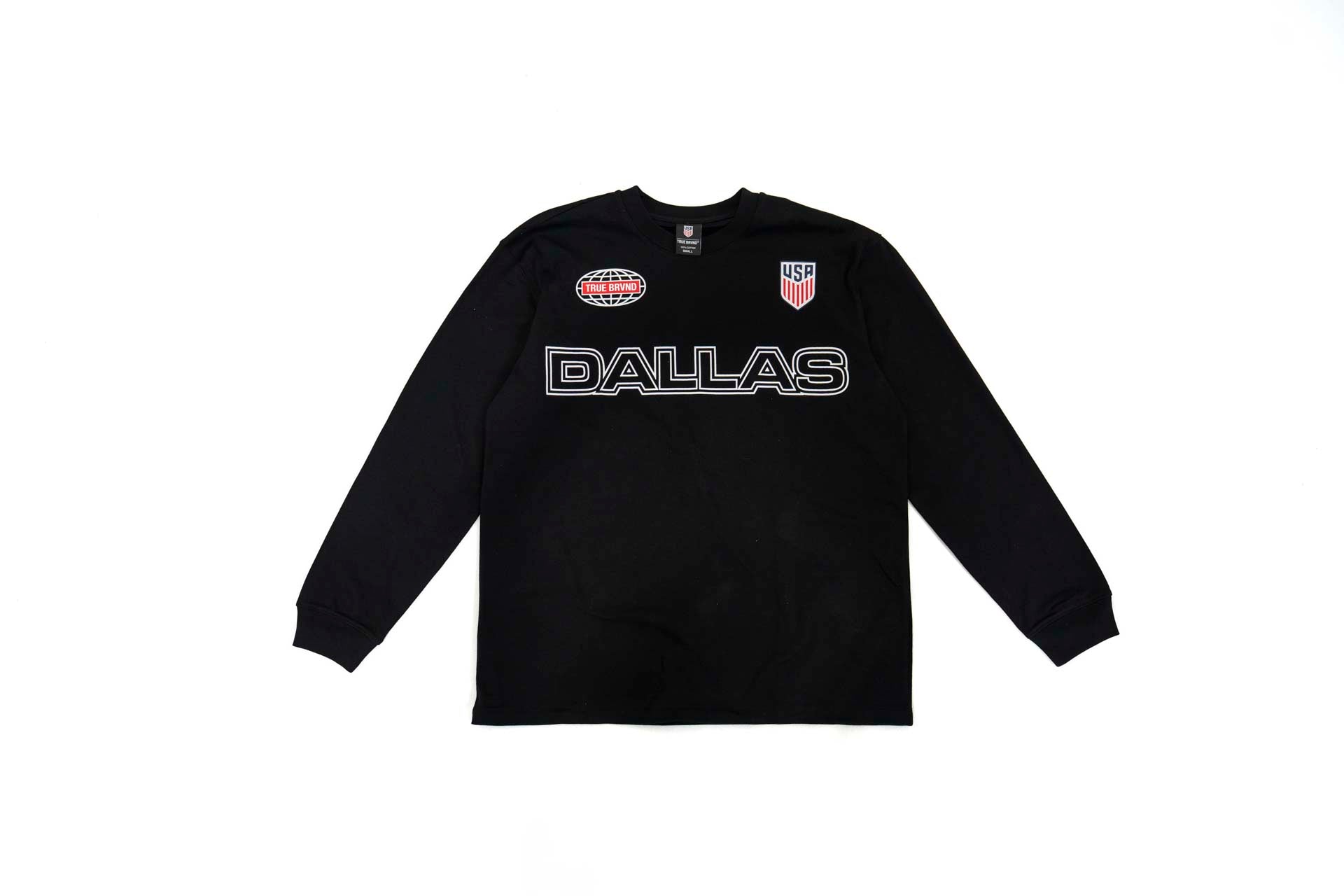 True Brvnd™ x USMNT - Dallas (BLACK) (Long Sleeve)