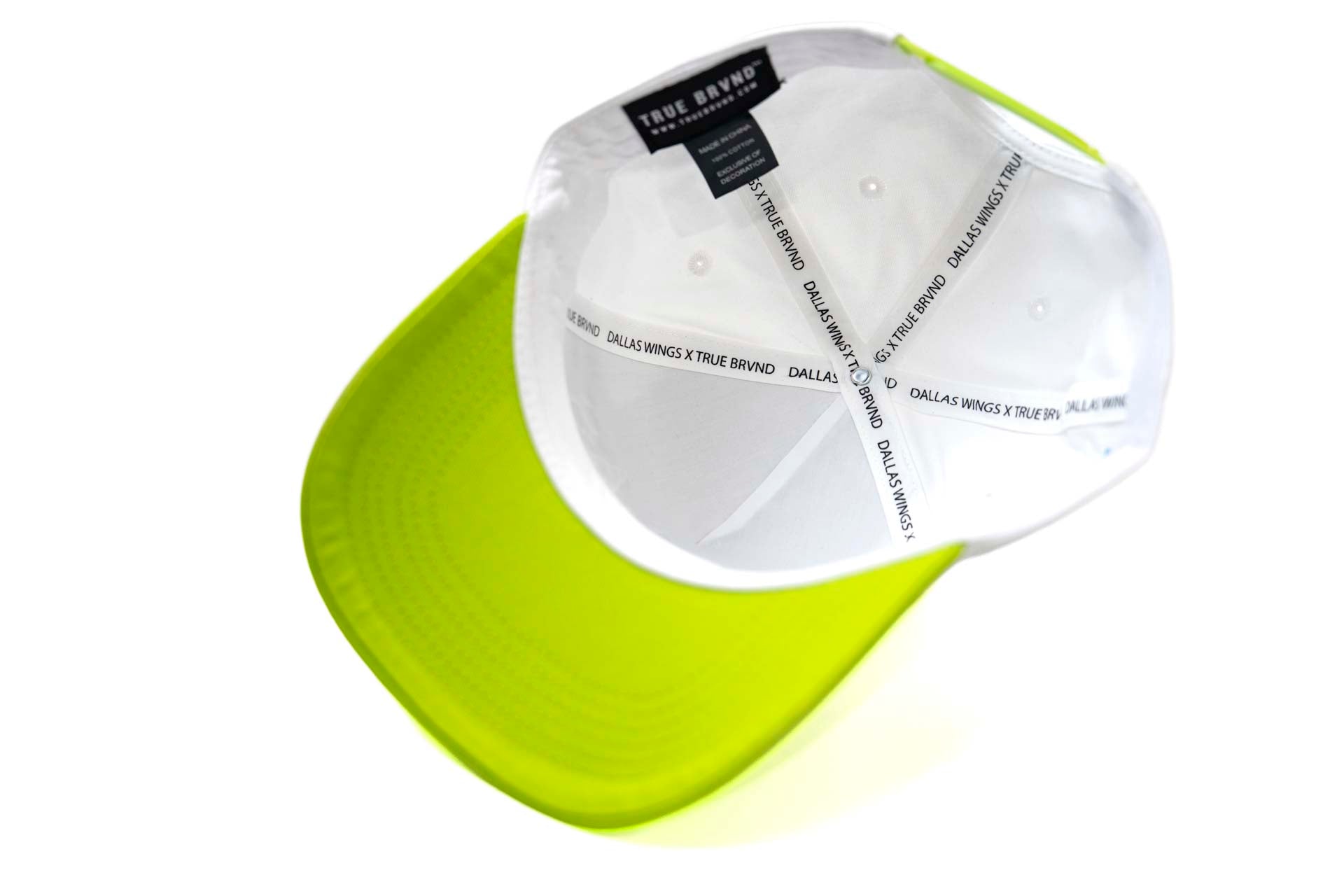 Dallas Wings x True Brvnd '26 - NEON GREEN / WHITE