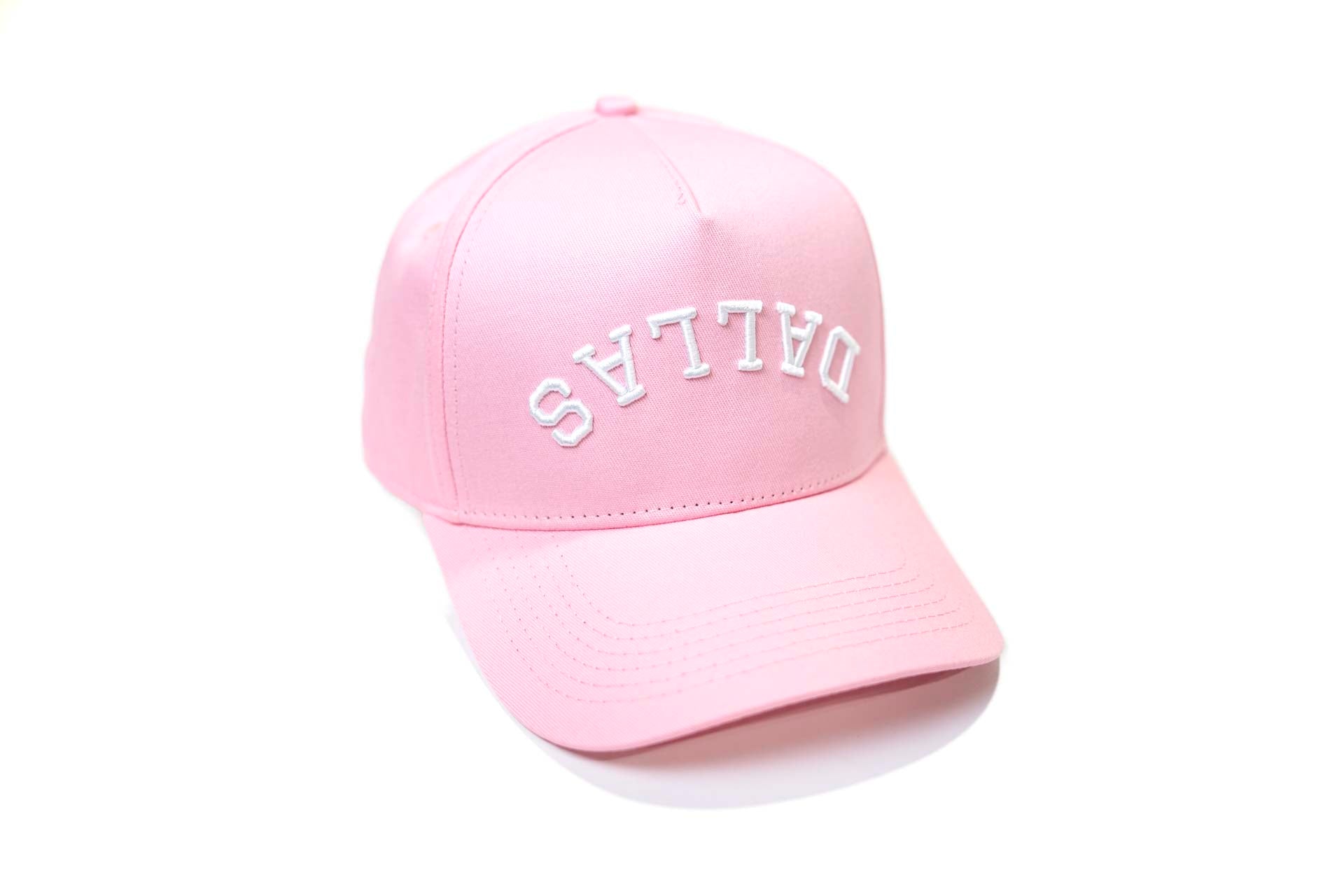 Upside Down Dallas Snapback - PINK