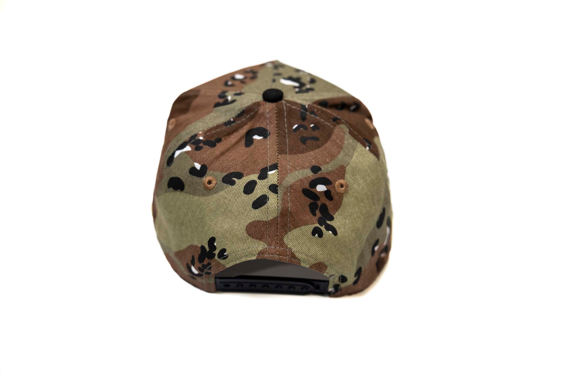 Vintage Camo Upside Down Dallas  - BLACK / CAMO