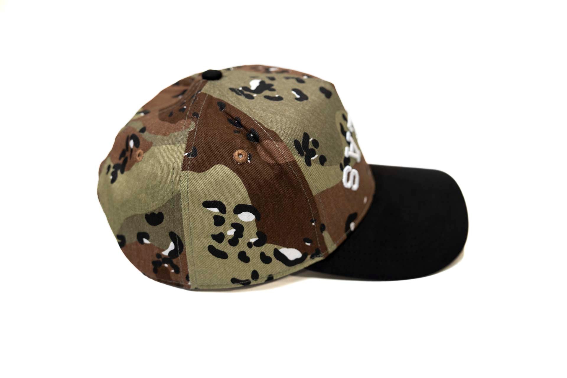 Vintage Camo Upside Down Dallas  - BLACK / CAMO