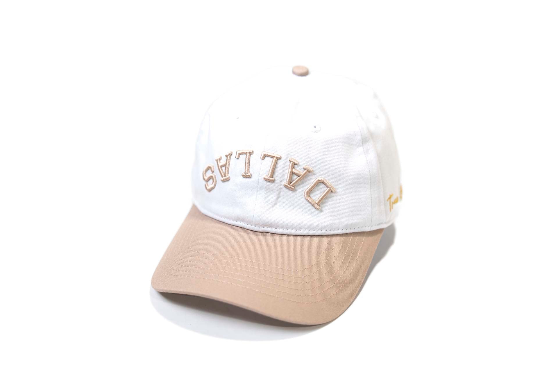 Dad Hat - TAUPE / WHITE