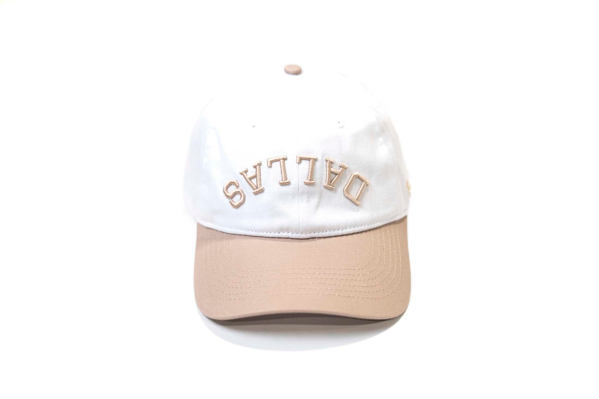 Dad Hat - TAUPE / WHITE
