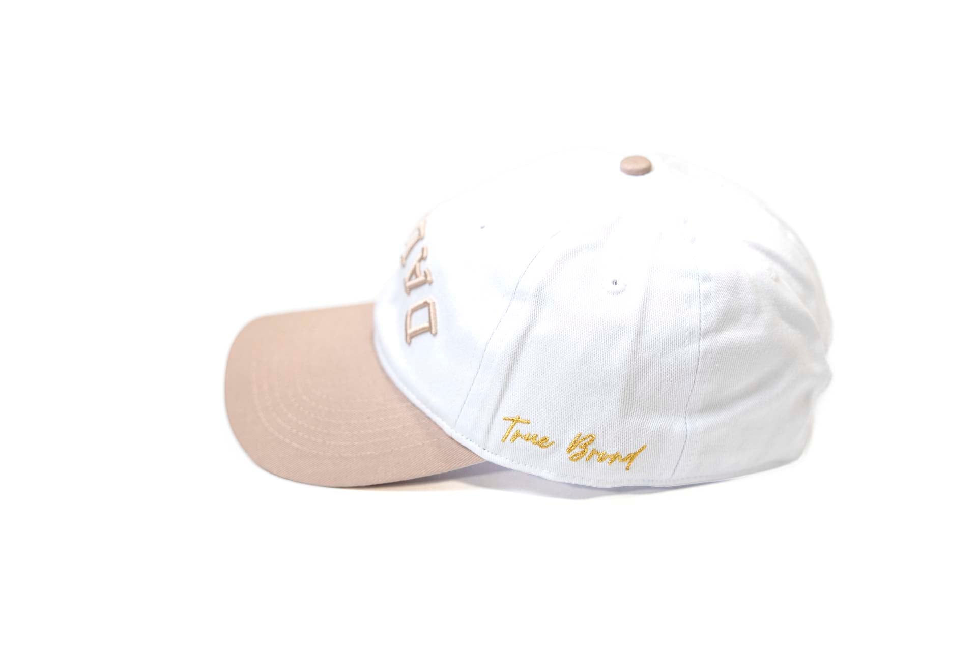 Dad Hat - TAUPE / WHITE