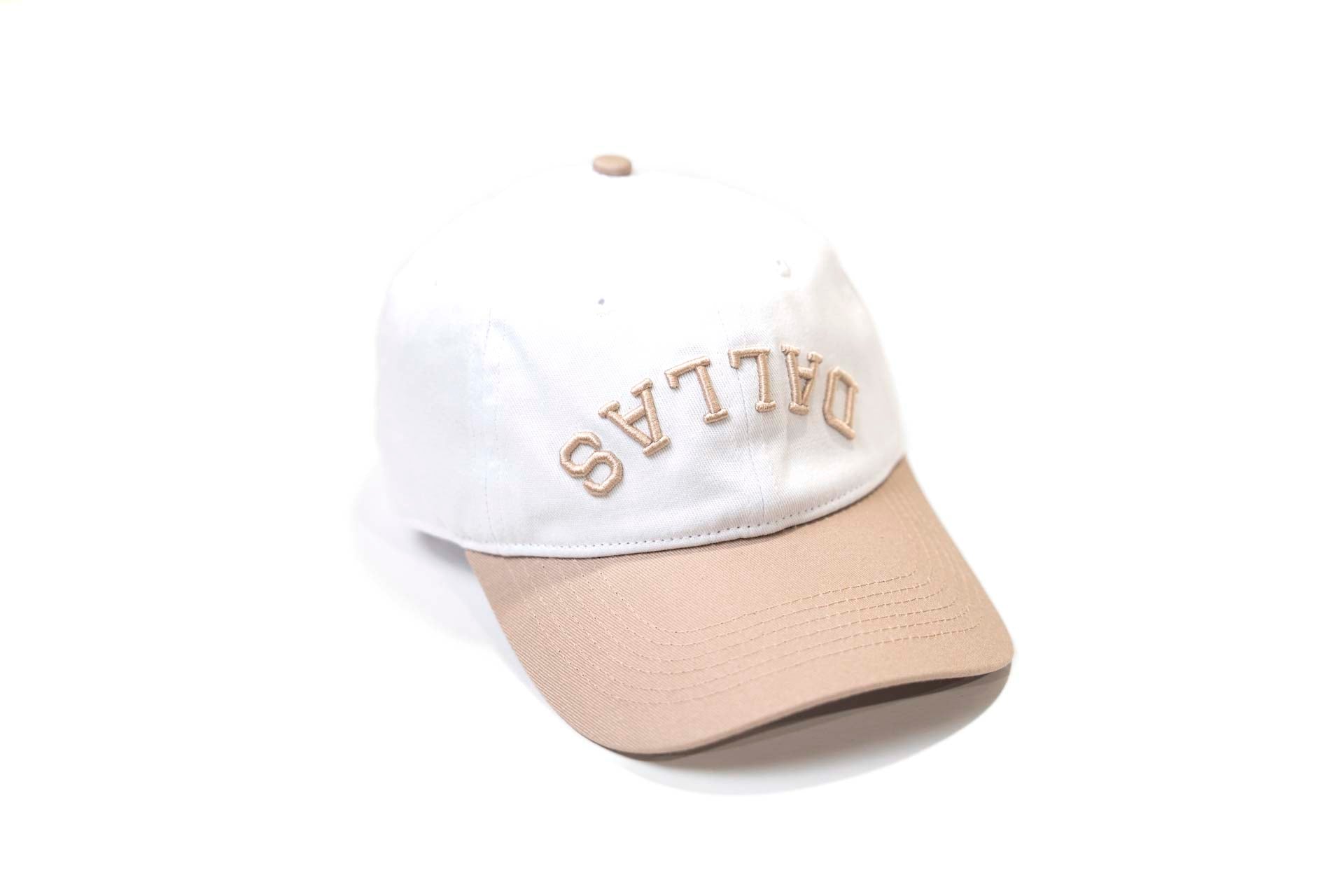 Dad Hat - TAUPE / WHITE