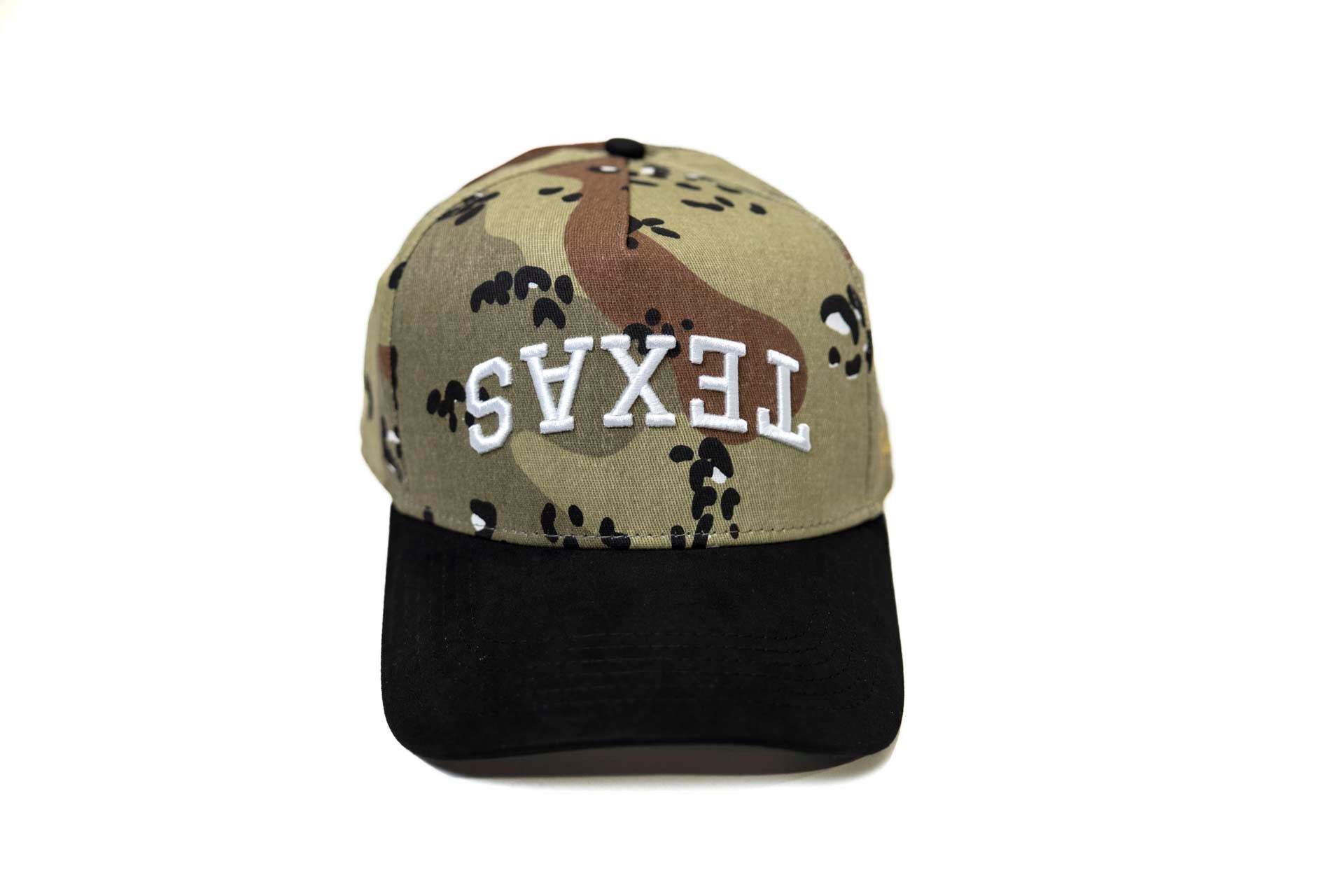 VINTAGE CAMO UPSIDE DOWN TEXAS - BLACK / CAMO