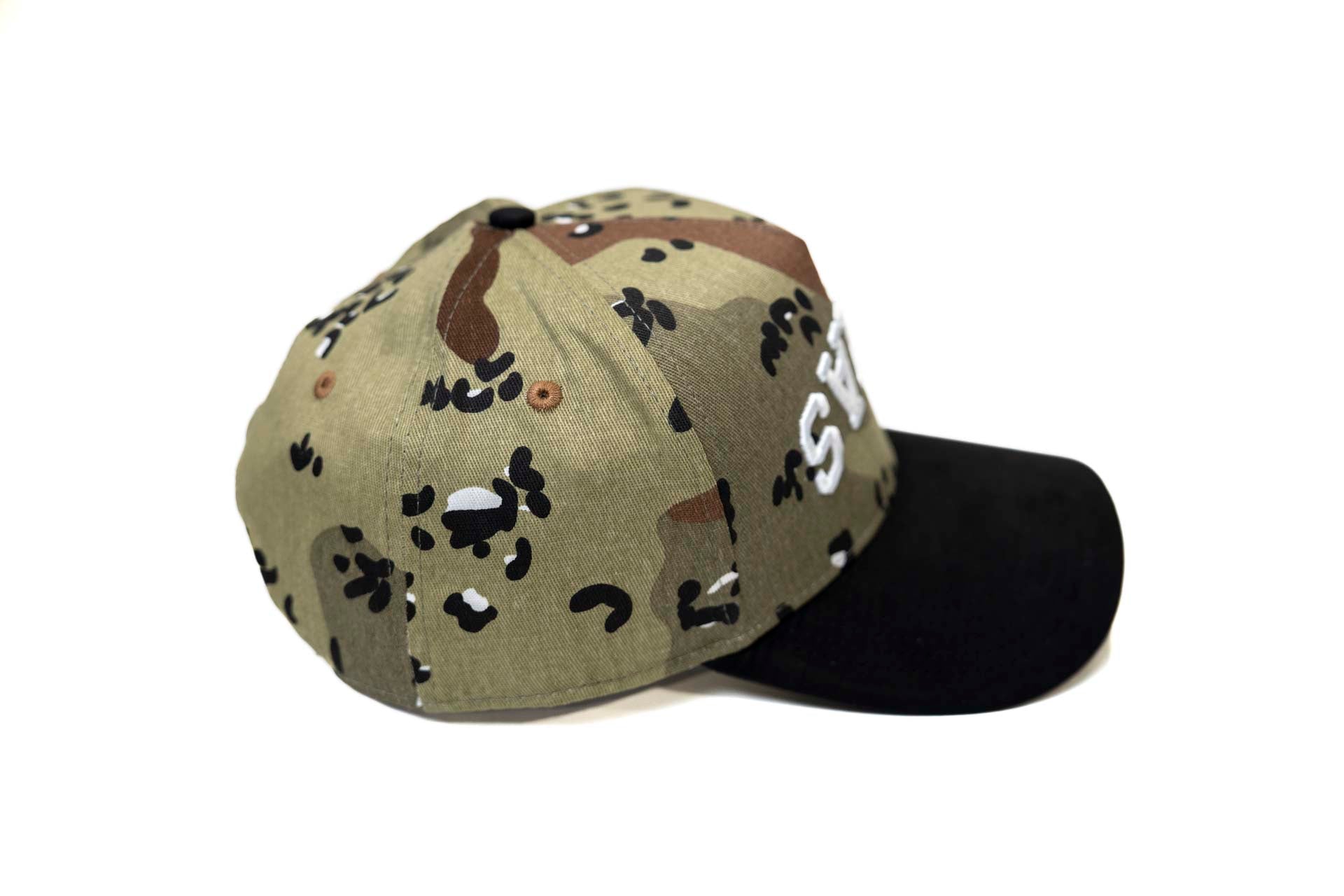 VINTAGE CAMO UPSIDE DOWN TEXAS - BLACK / CAMO