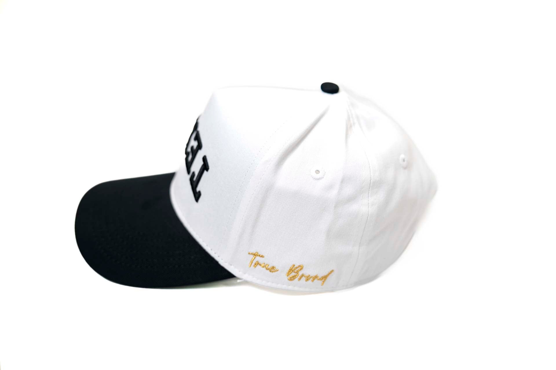Upside Down Texas Snapback - BLACK / WHITE