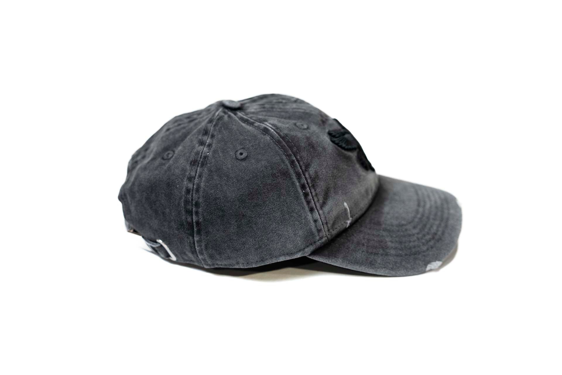 Pegasus Denim Dad Hat - BLACK HEATHER