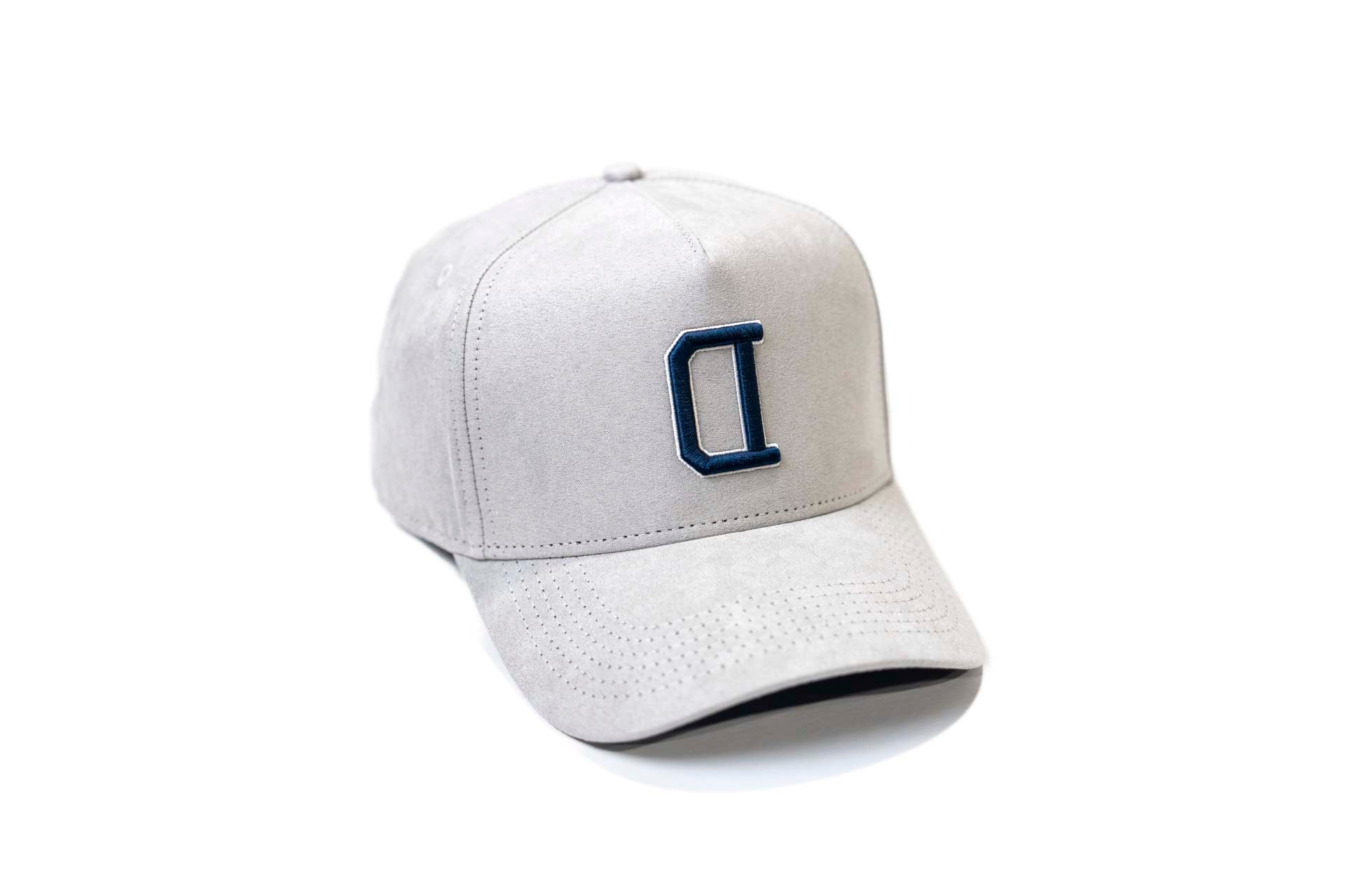 SUEDE V2 Precurved snapback - GRAY