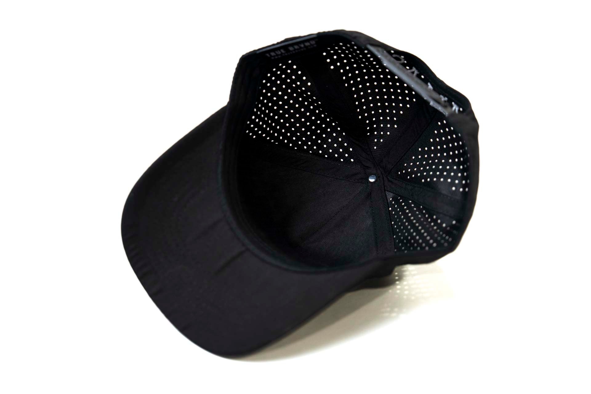 LC - V2 Lightweight - BLACK (Black w/ White Outline)