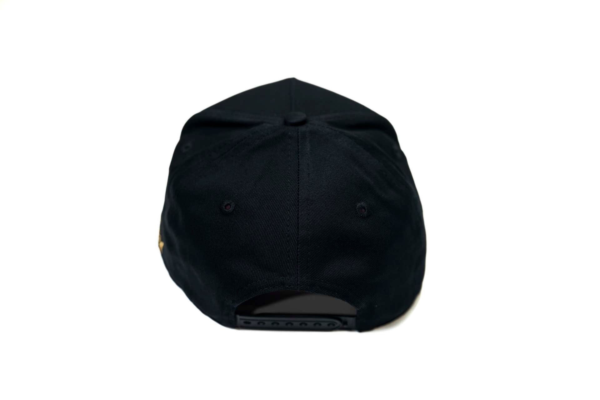 Upside Down Dallas Snapback - Classic Black (Pink Underbrim)