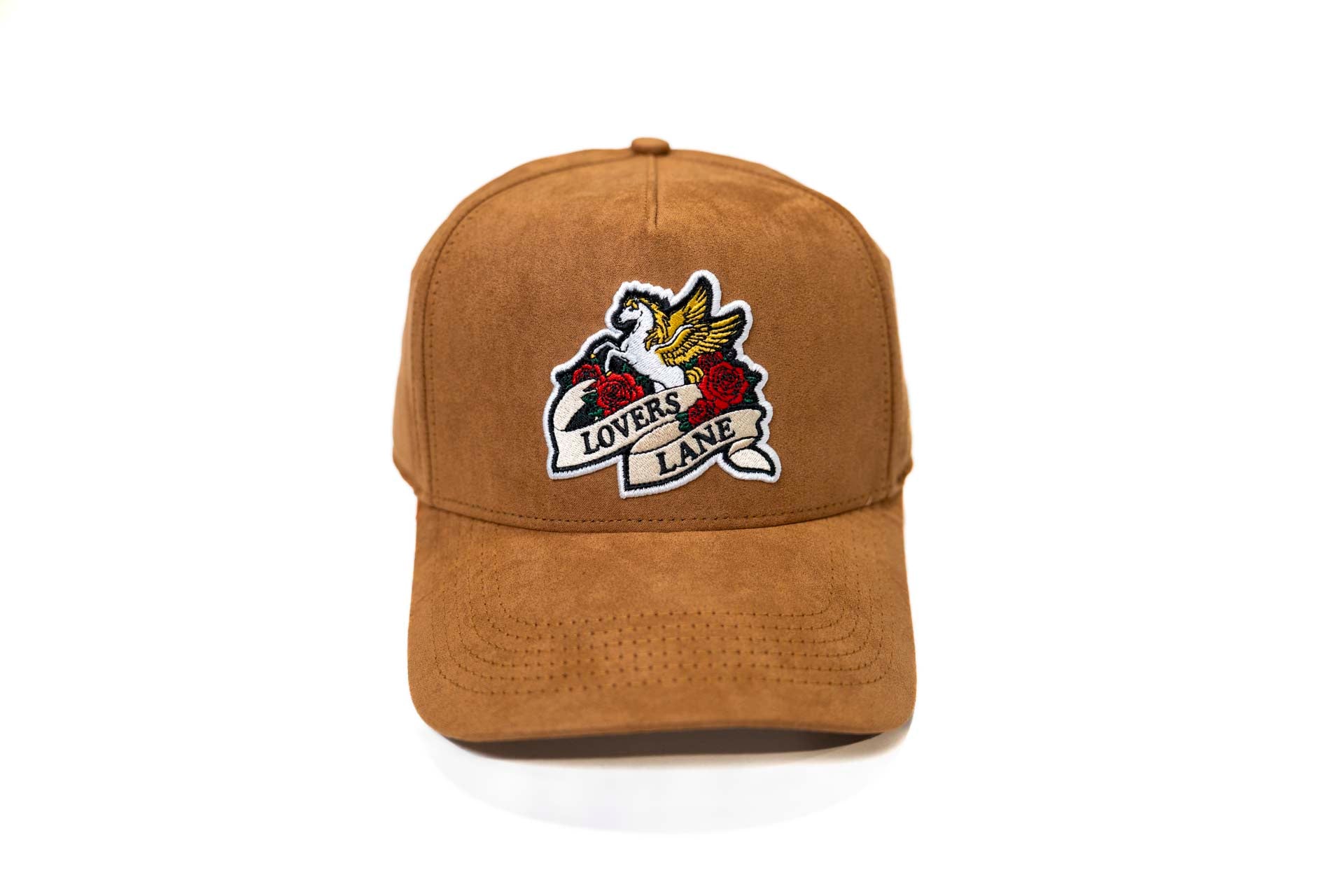 Pegasus "Lovers Lane" Suede Snapback - BROWN