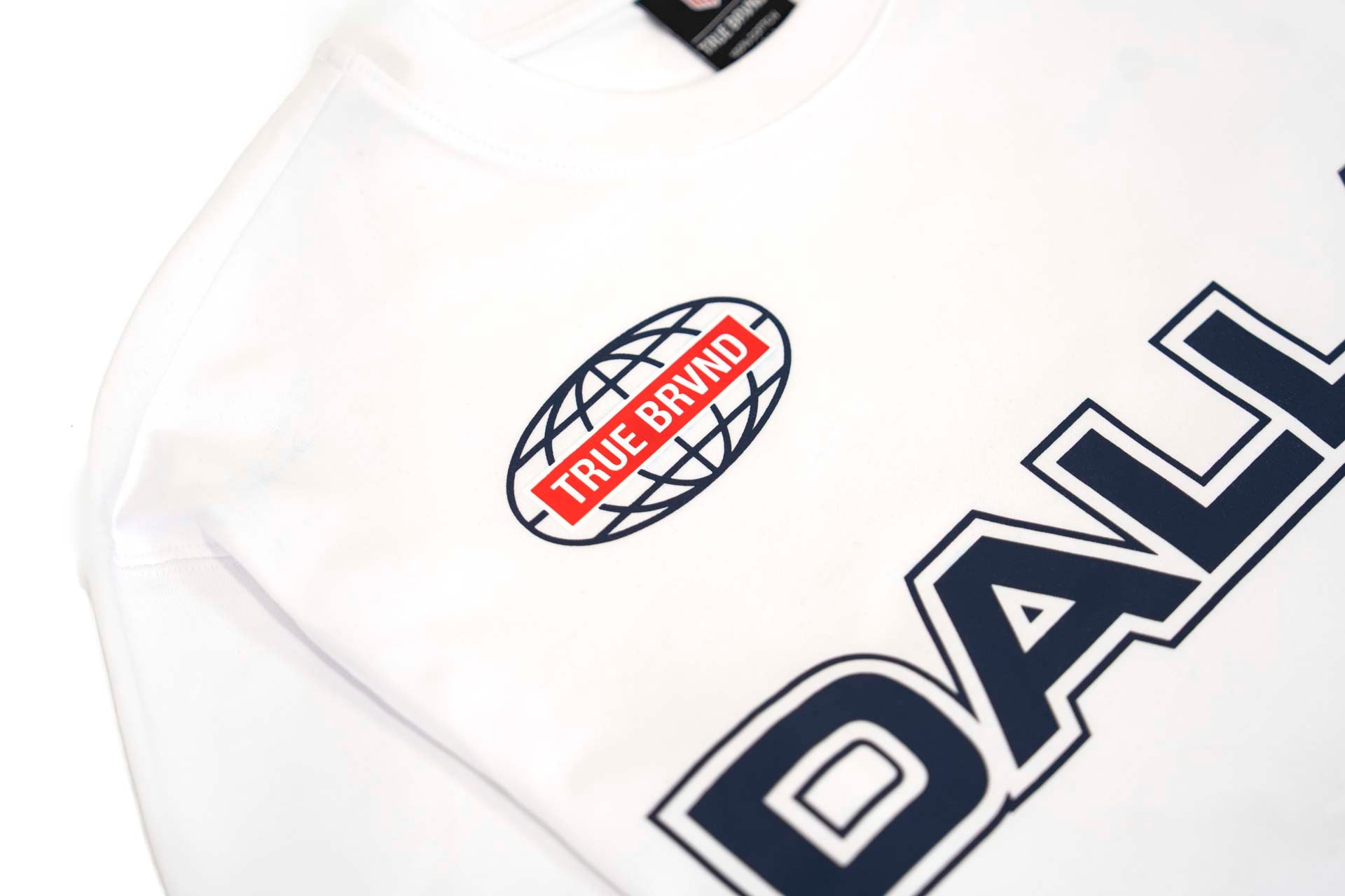 True Brvnd™ x USMNT - Dallas (WHITE) (Long Sleeve)