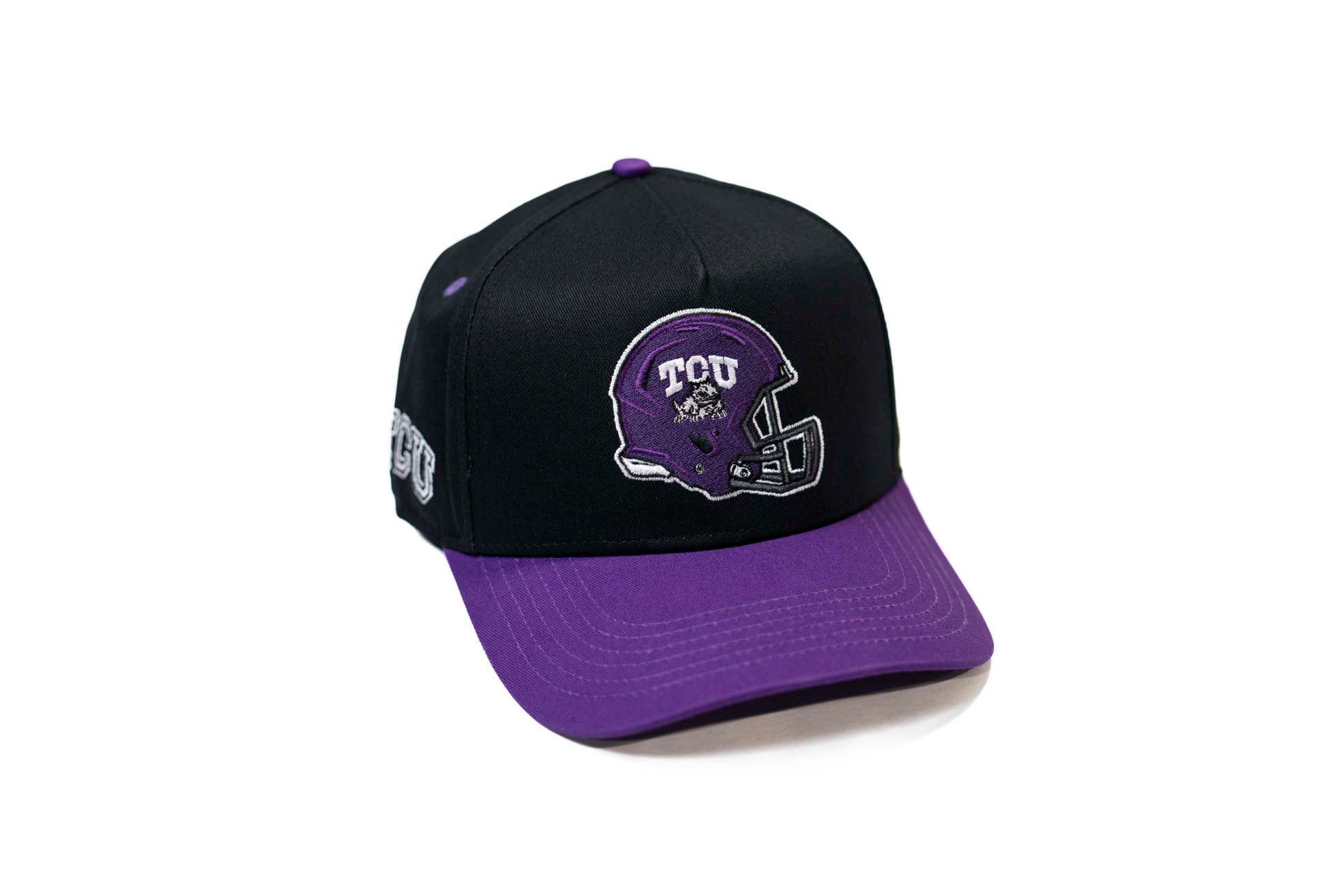 TCU x TRUE BRVND - PURPLE / BLACK HELMET