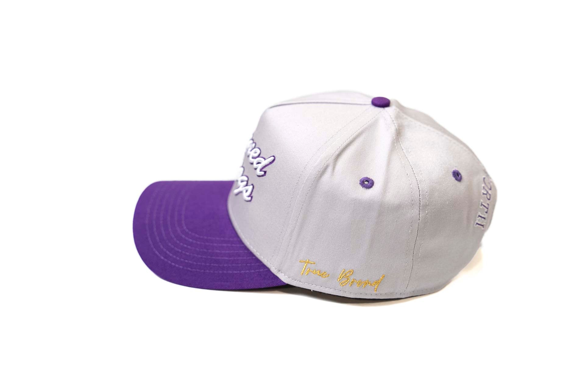 TCU x TRUE BRVND - PURPLE / GRAY SCRIPT