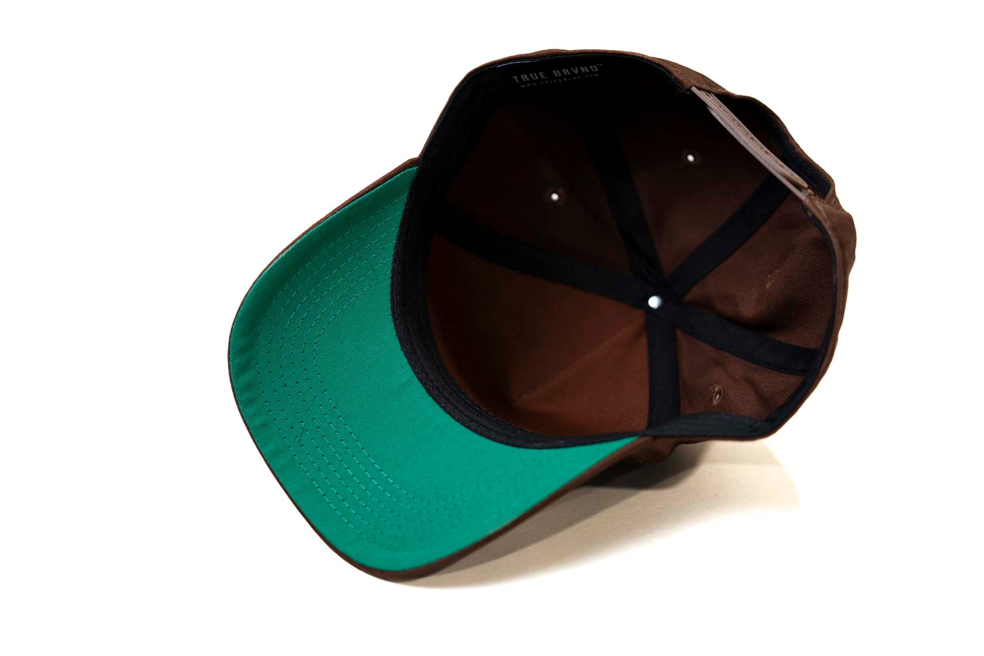 LC - Precurved Dallas snapback - Brown w/green