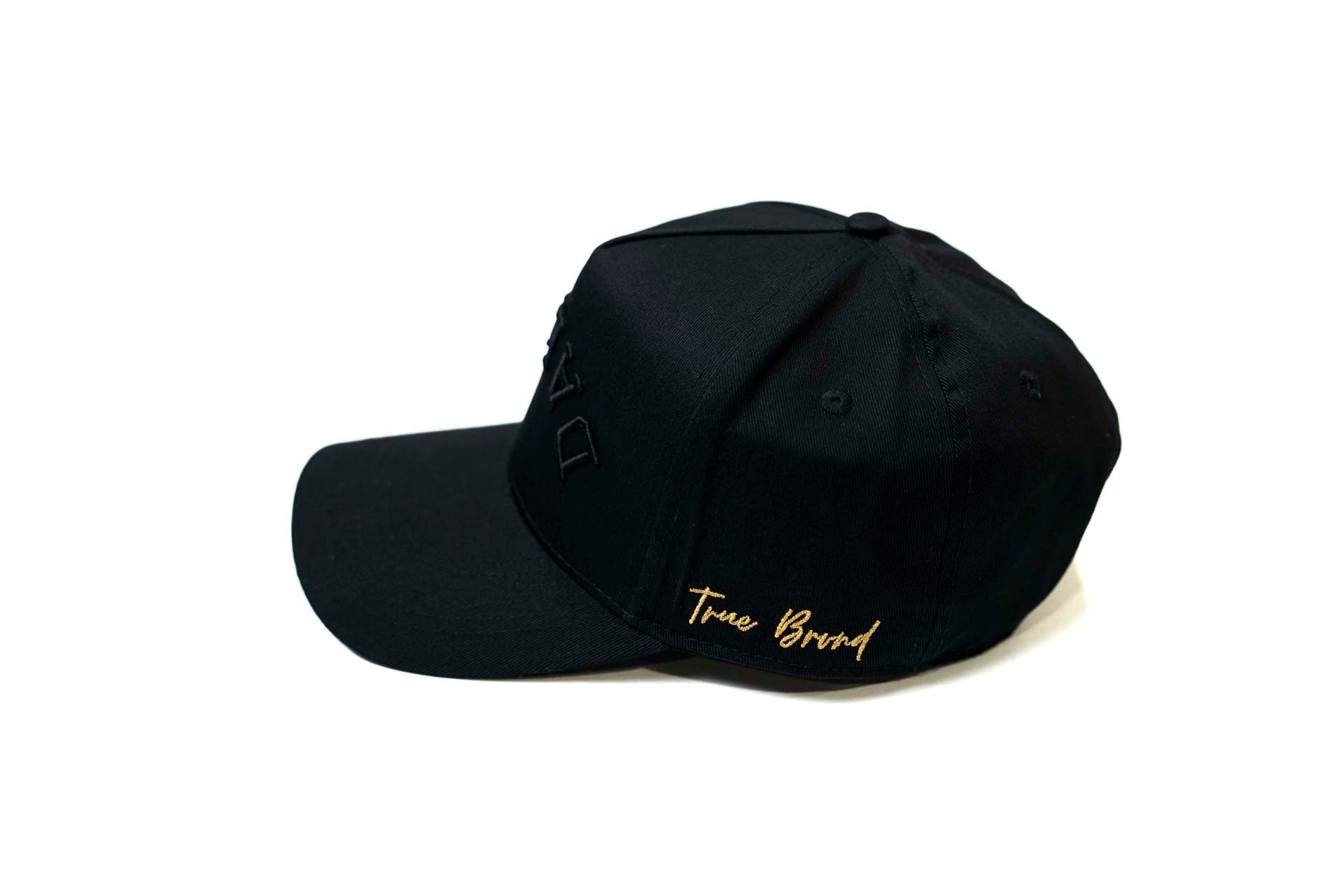 LC - Precurved Dallas snapback - BLACK / BLACK