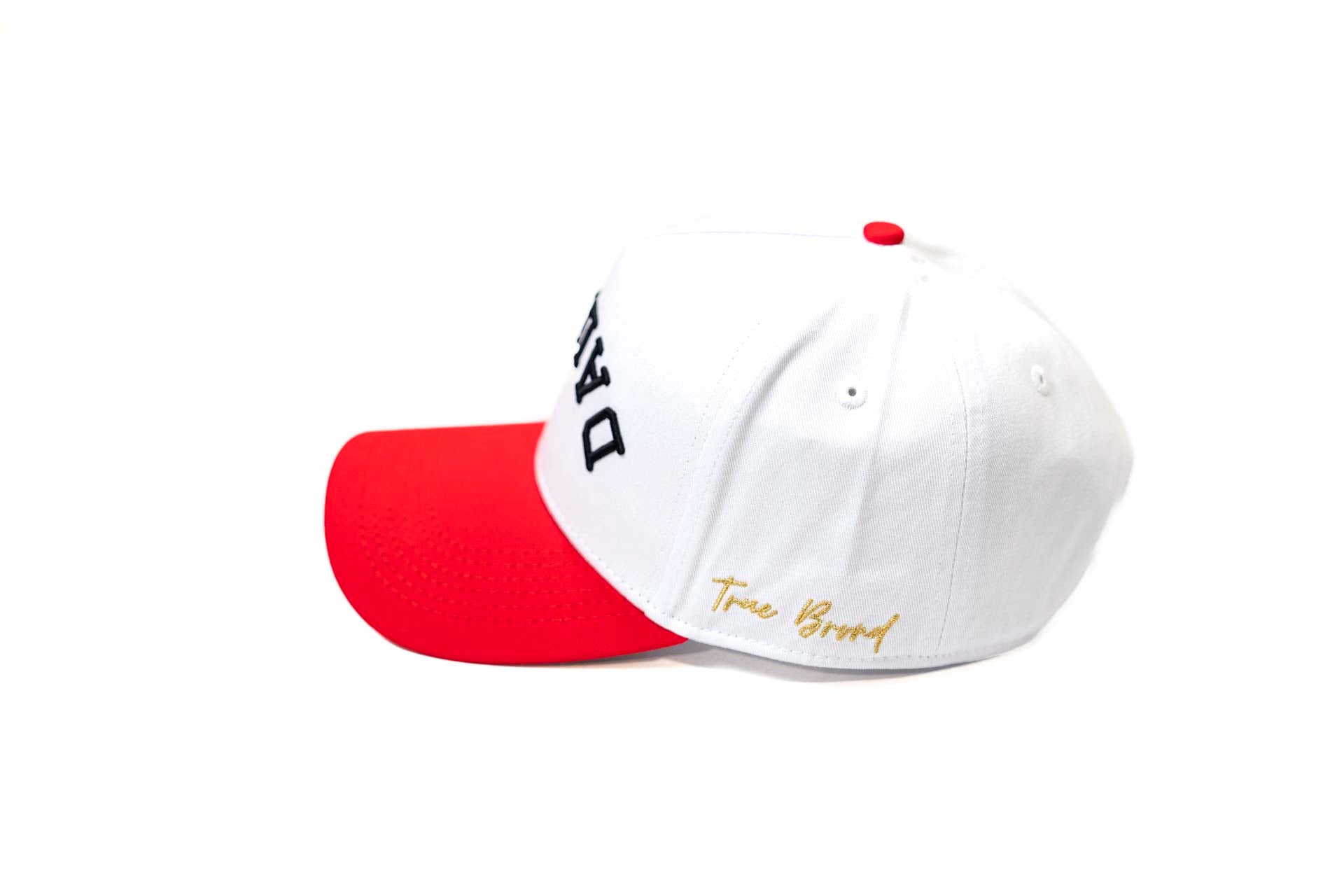 LC - Precurved Dallas snapback - RED / WHITE 2