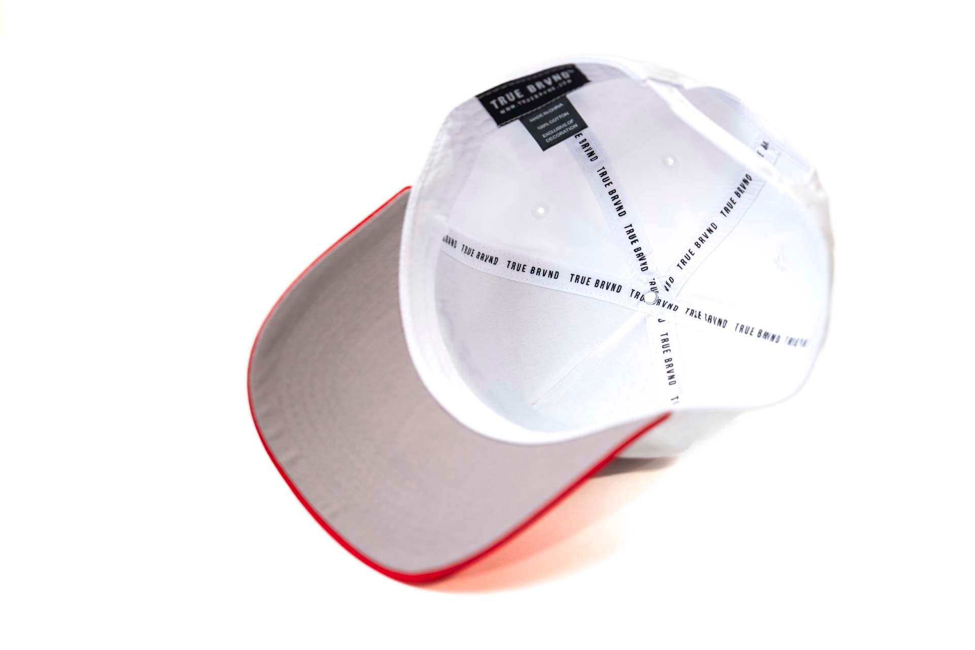 LC - Precurved Dallas snapback - RED / WHITE 2