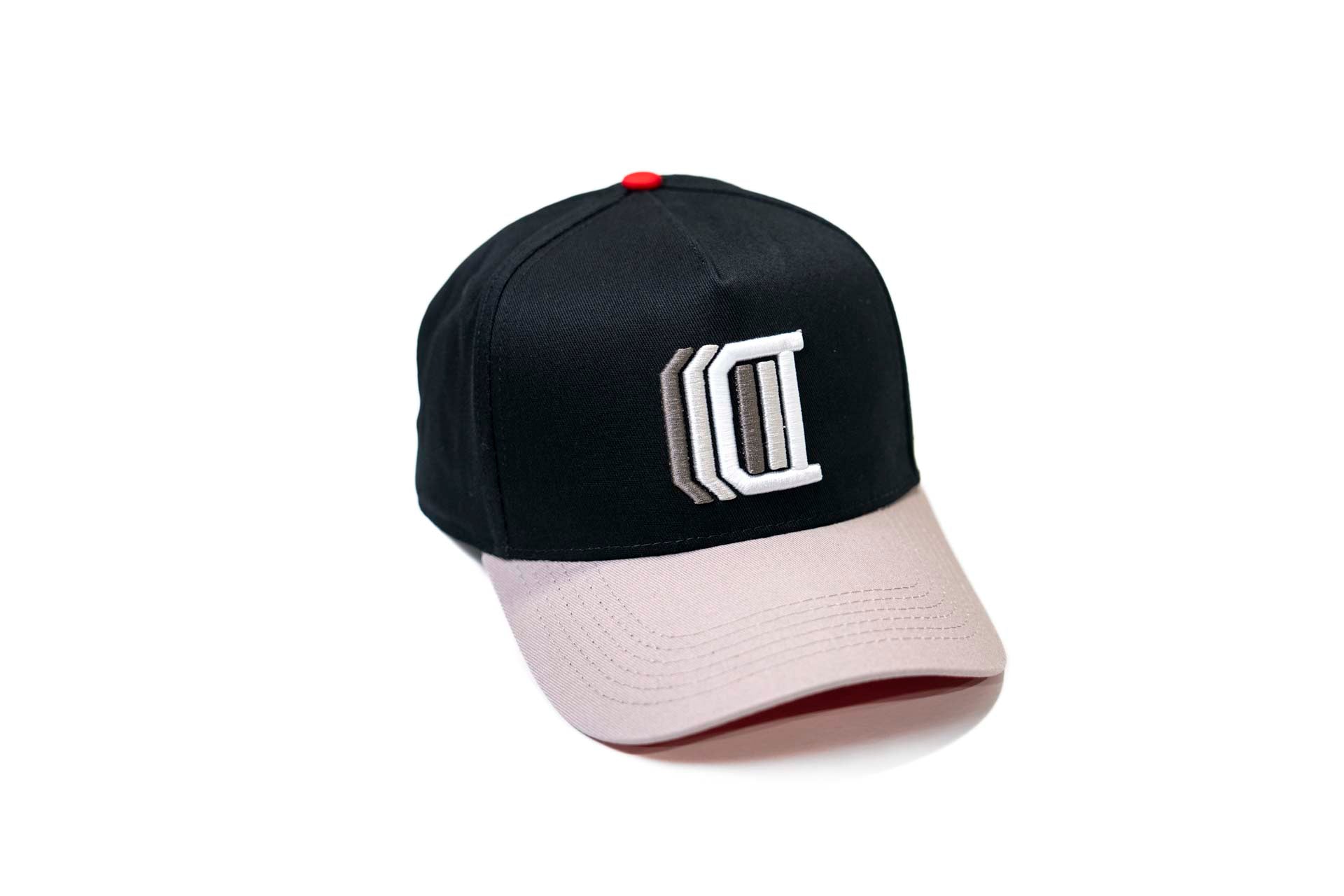 Inline D snapback - GRAY / BLACK reimagined