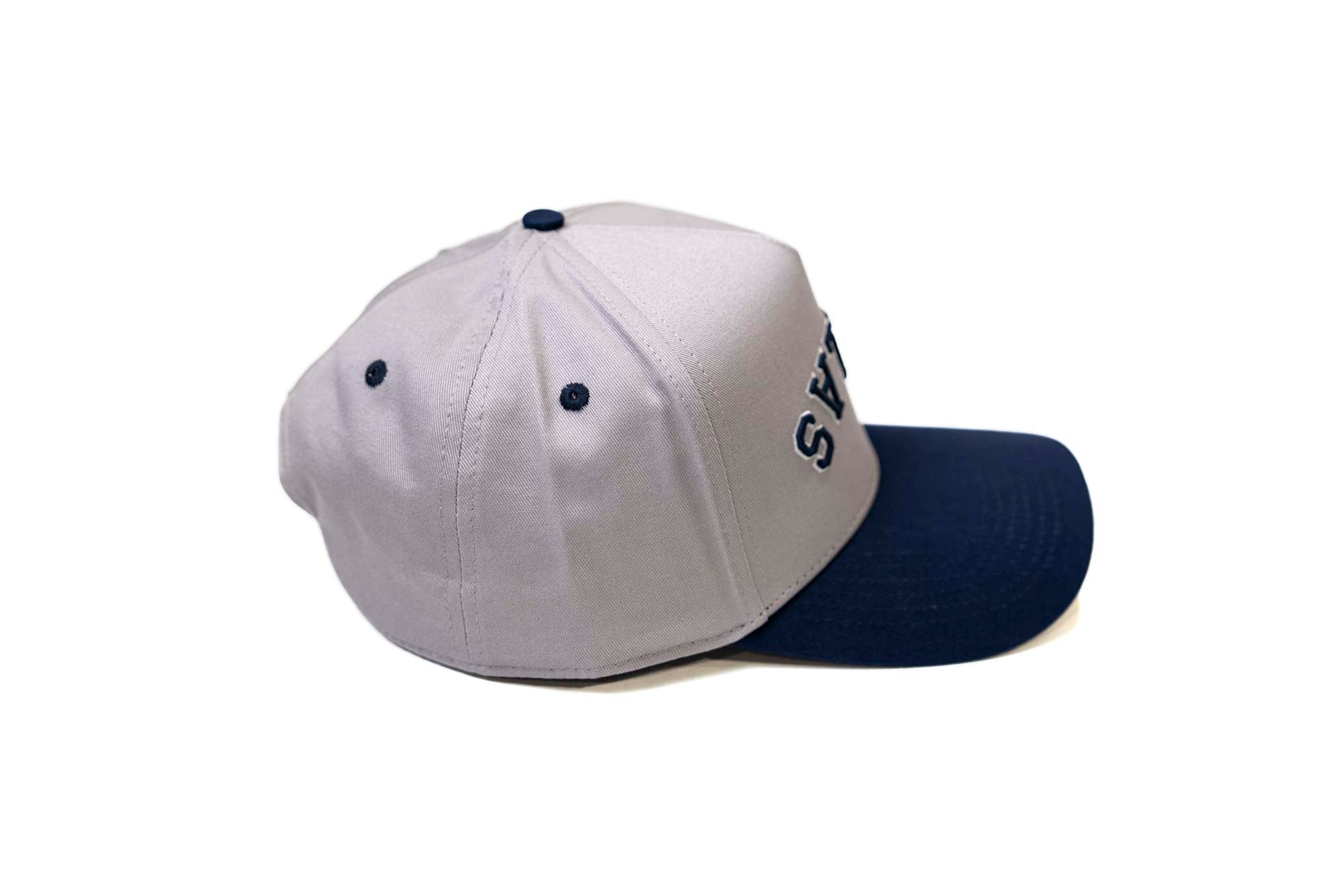 LC - Precurved Dallas snapback - NAVY / GRAY