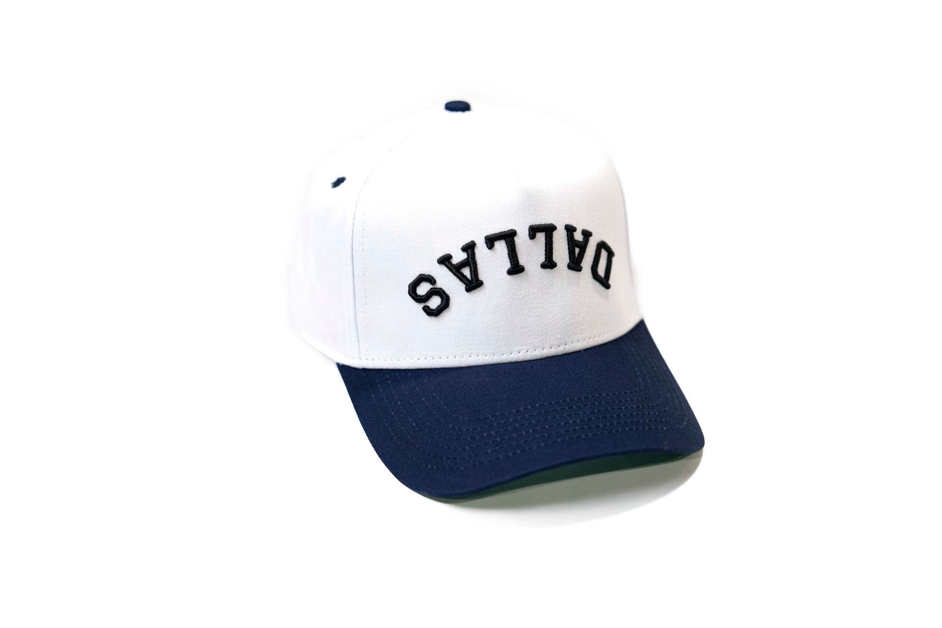 LC - Precurved Dallas snapback - NAVY / WHITE 3