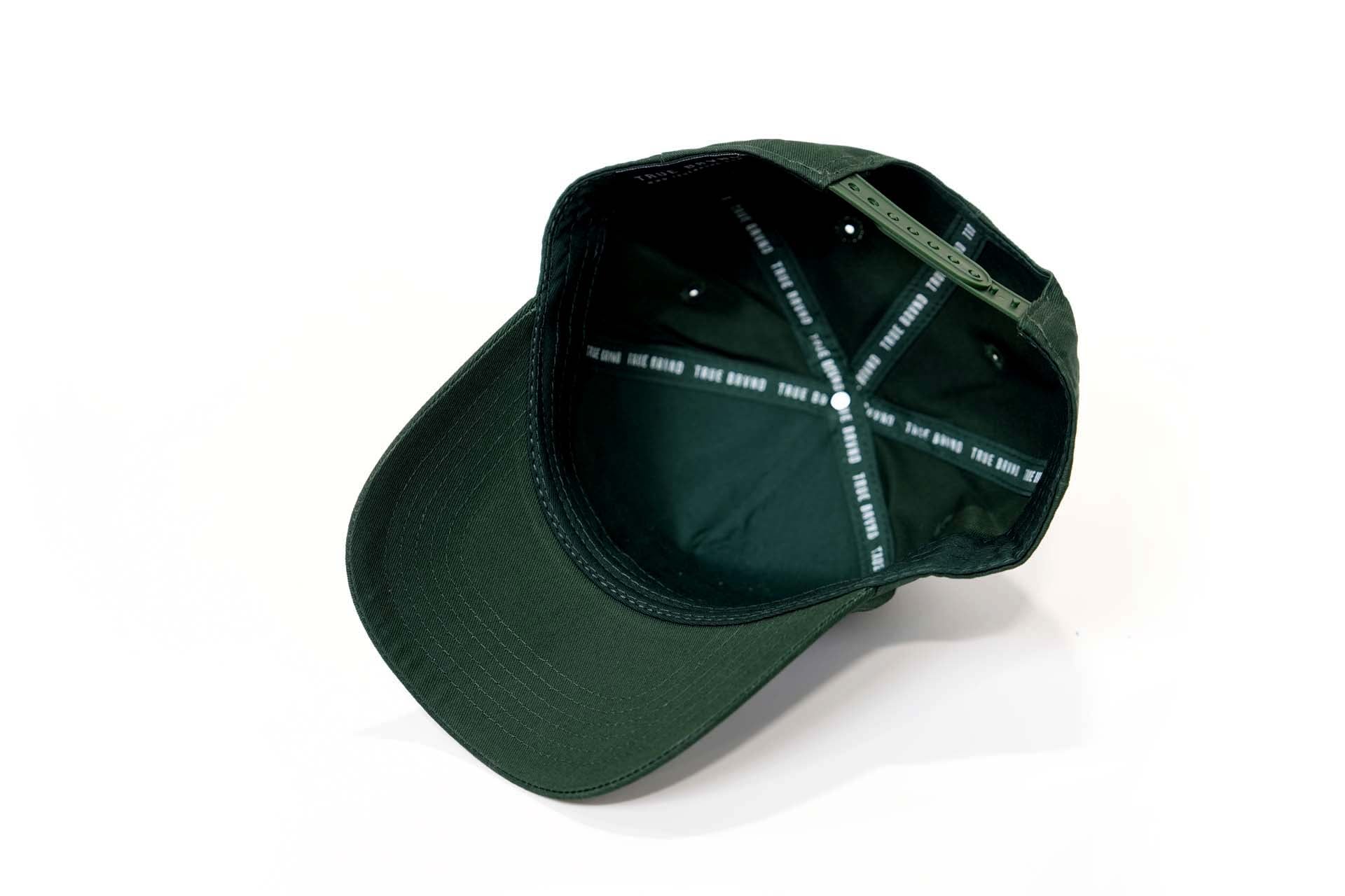 Precurved Dallas snapback - FOREST GREEN