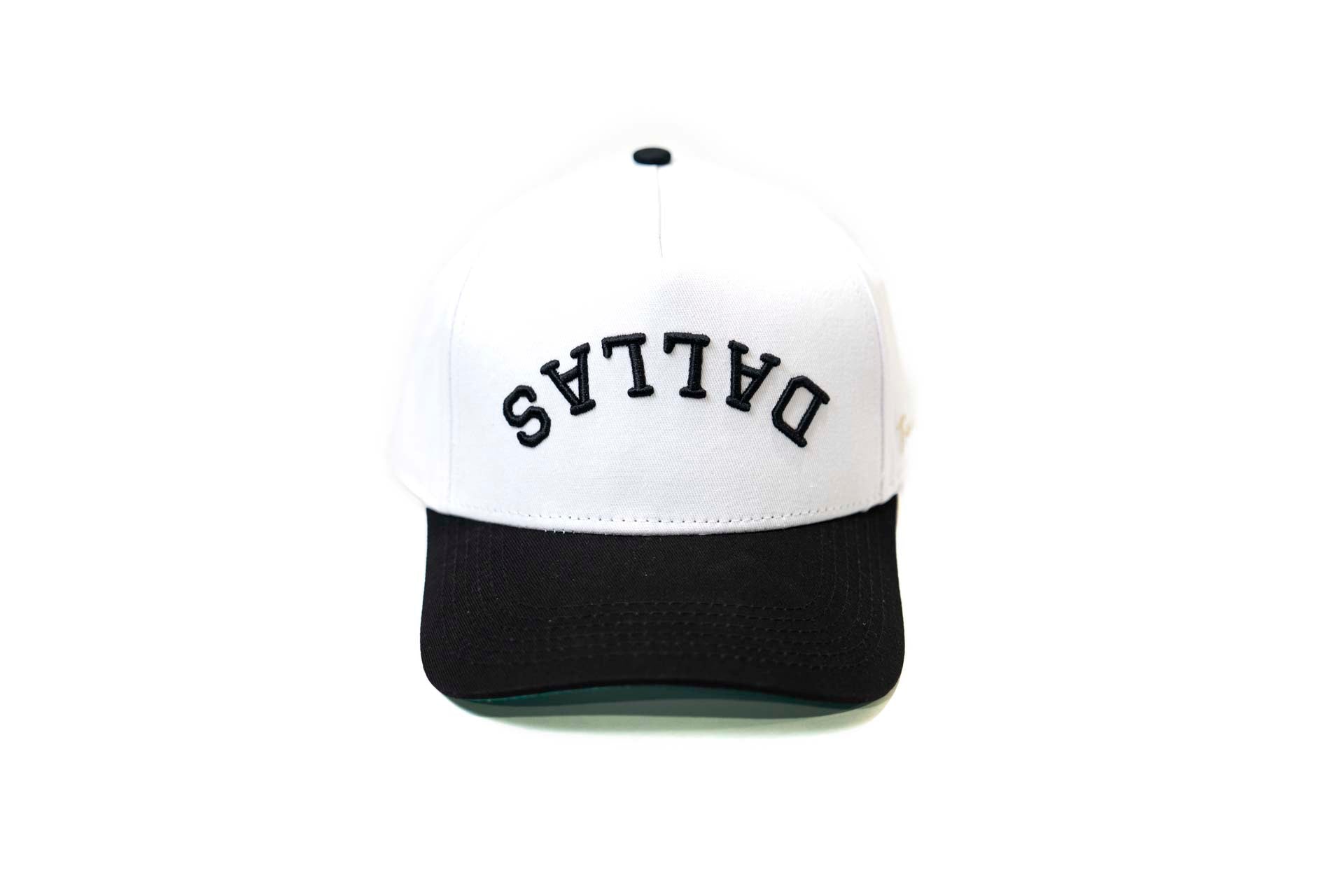 LC - Precurved Dallas snapback - BLACK / WHITE