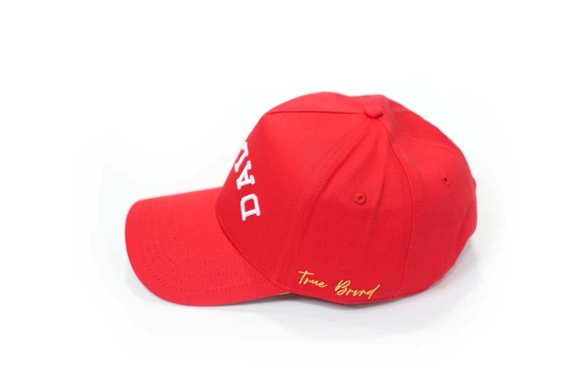 Precurved Dallas snapback - RED