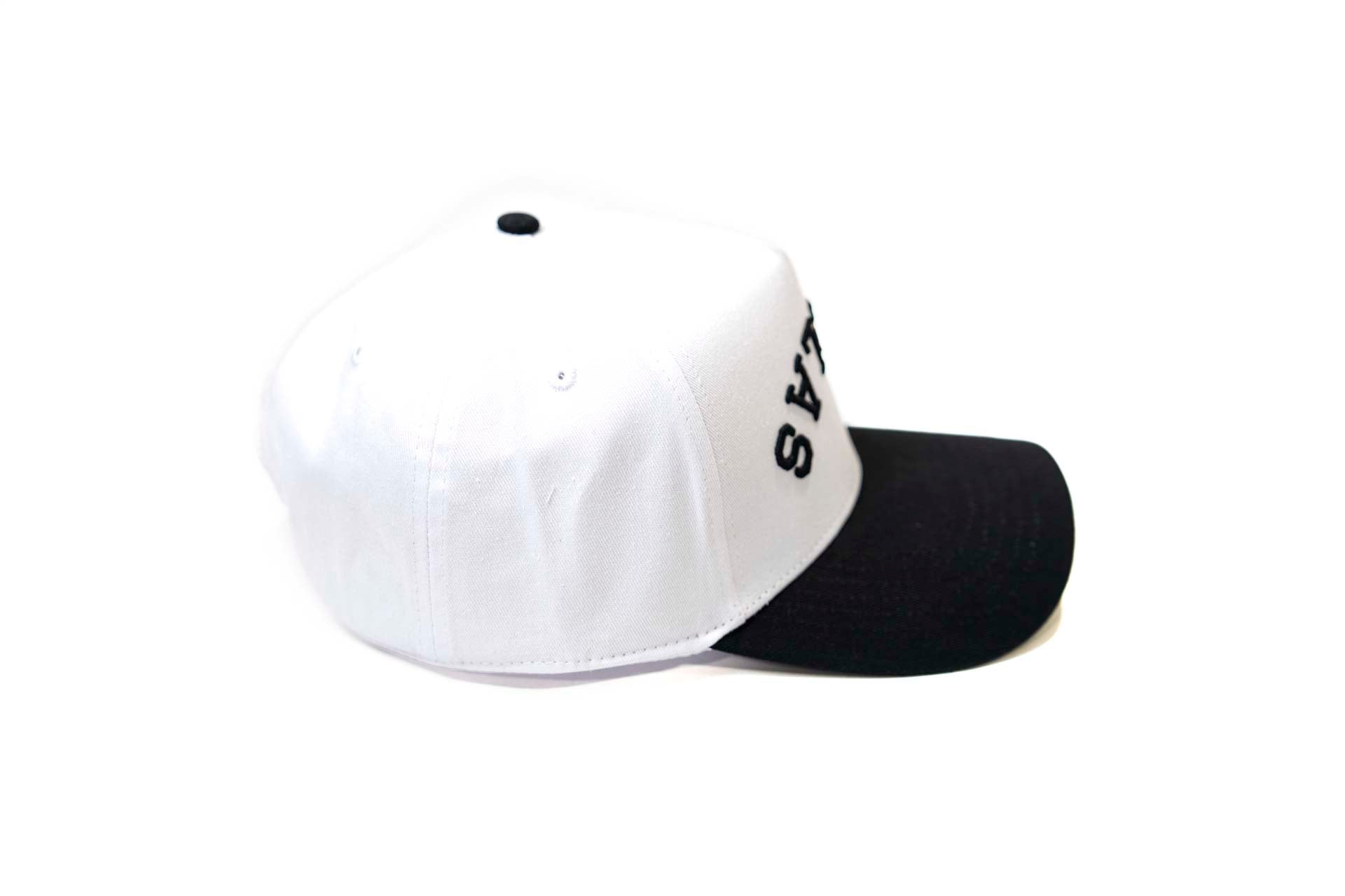 LC - Precurved Dallas snapback - BLACK / WHITE 3