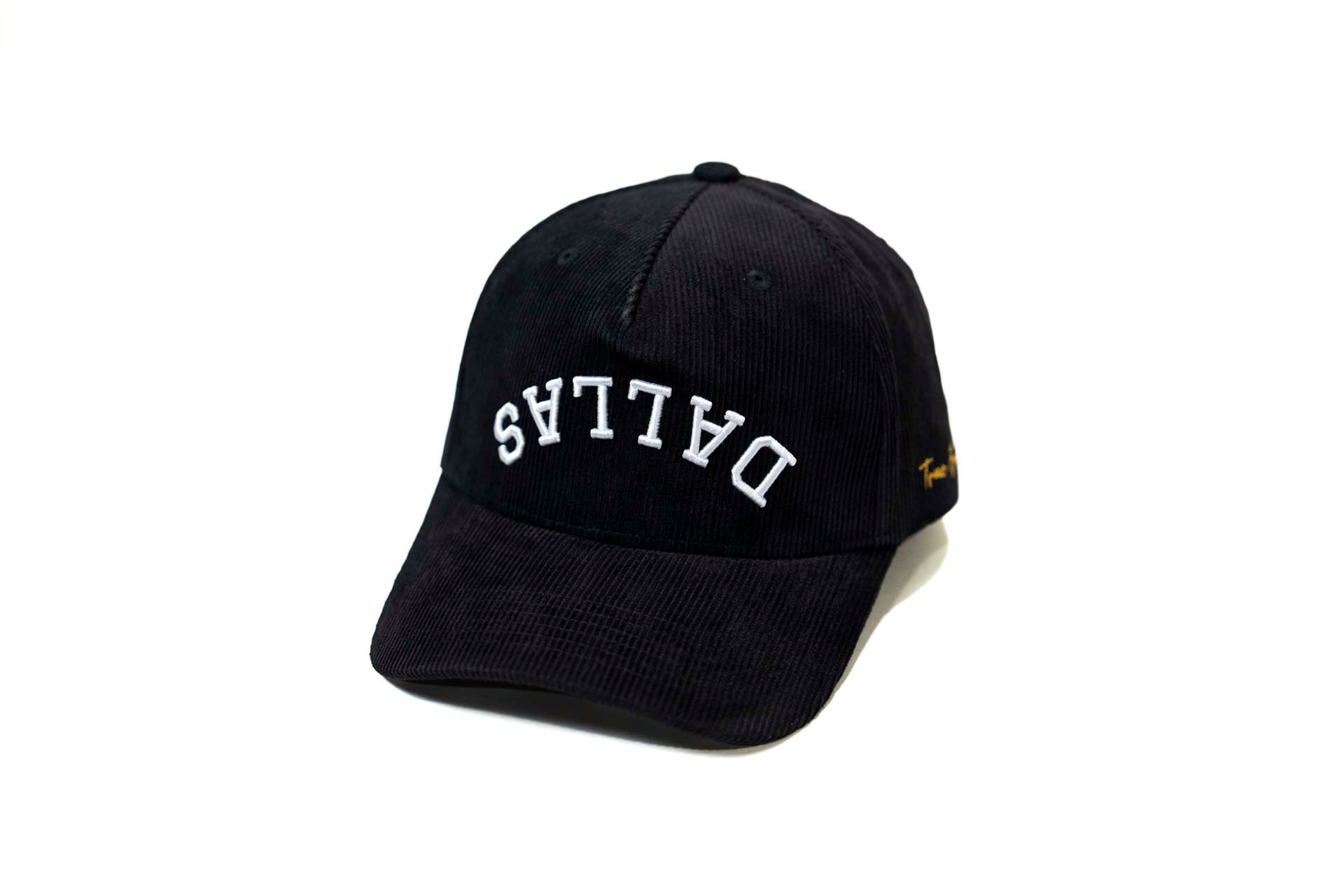 LC - Corduroy USD snapback - BLACK
