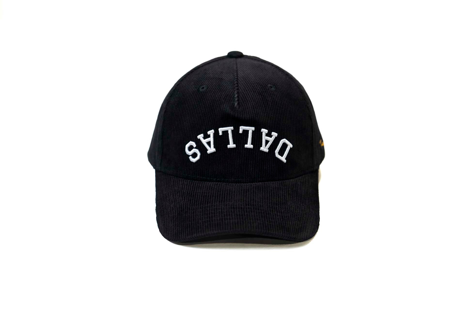 LC - Corduroy USD snapback - BLACK