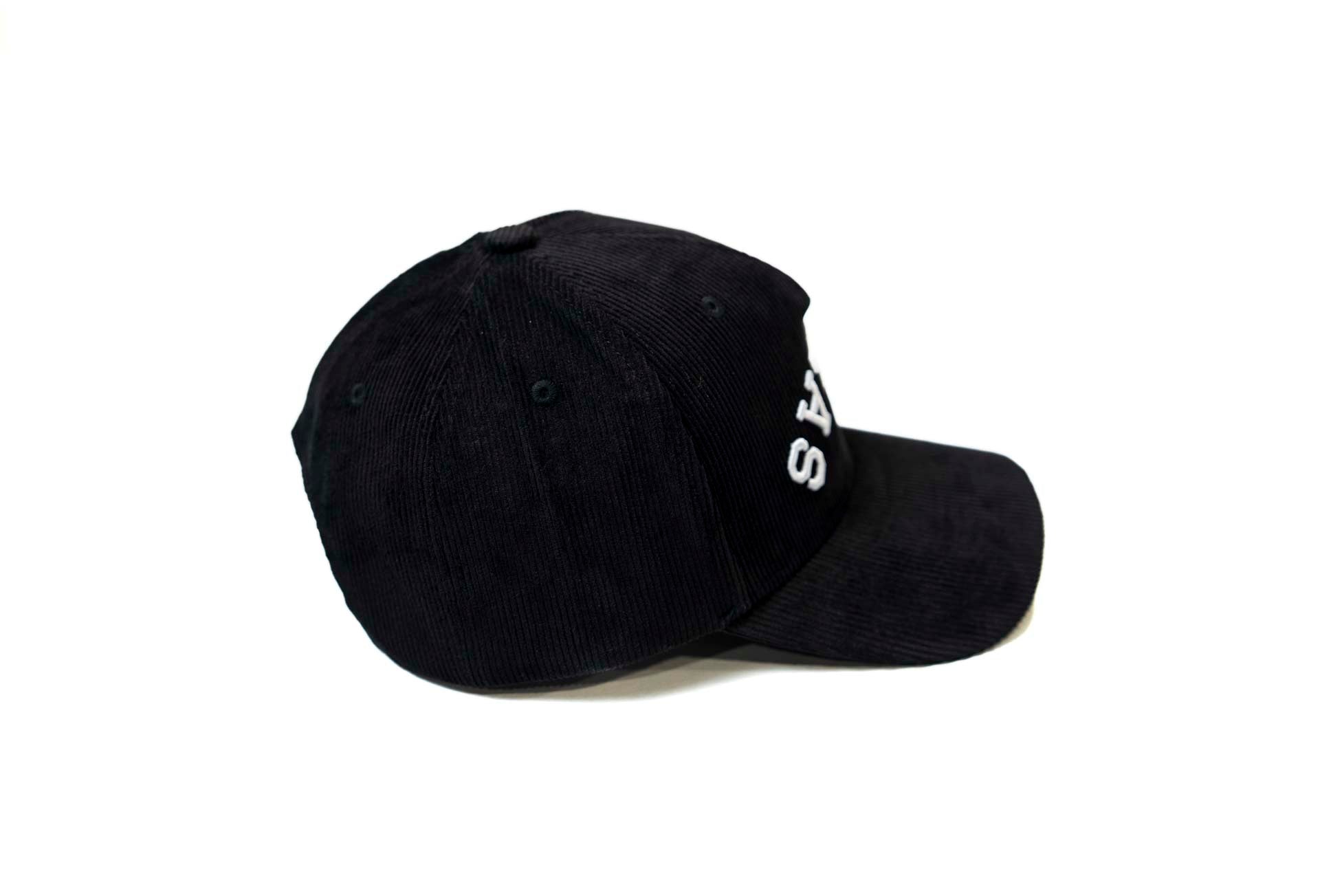 LC - Corduroy USD snapback - BLACK