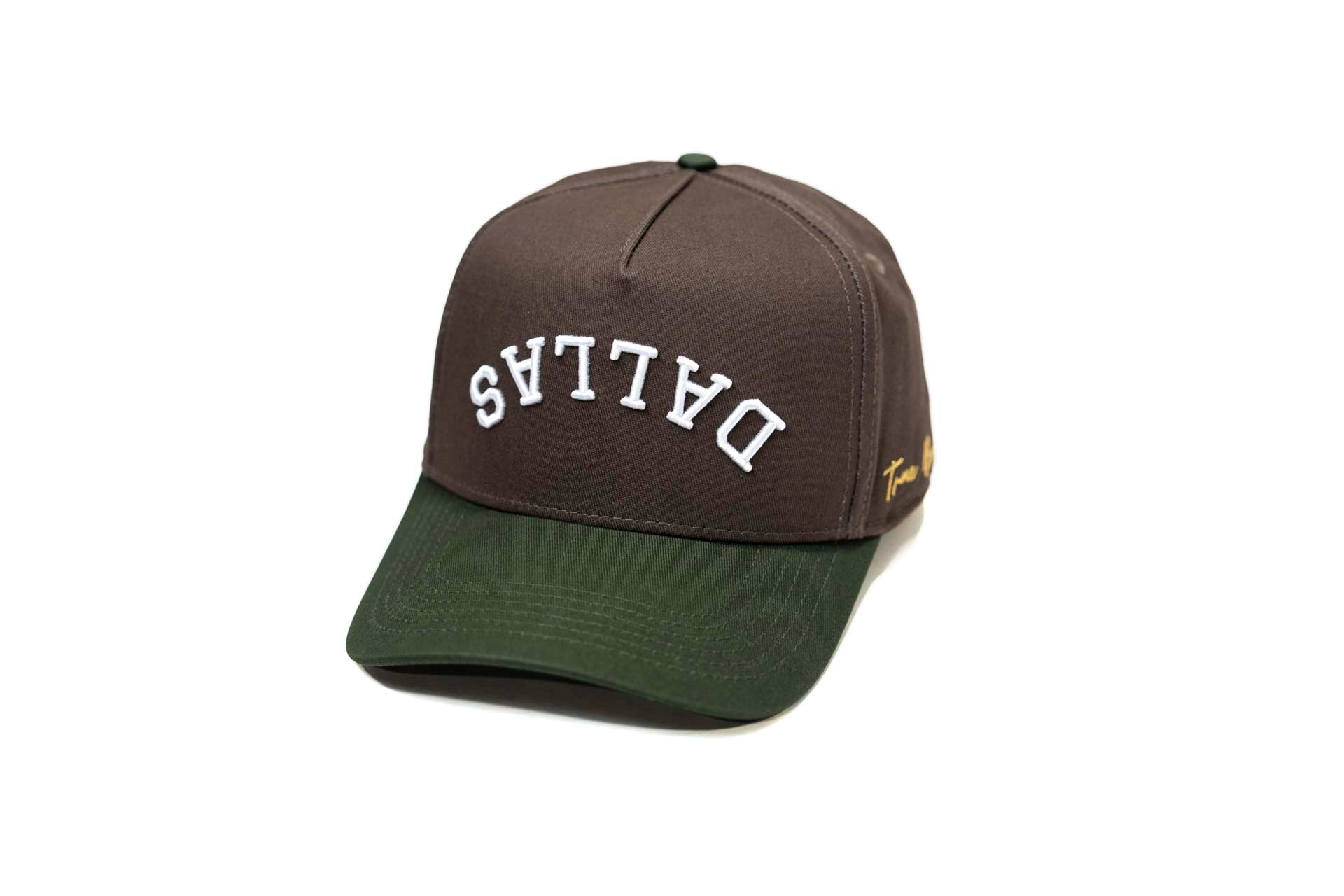 Precurved Dallas snapback - WALNUT / PINE